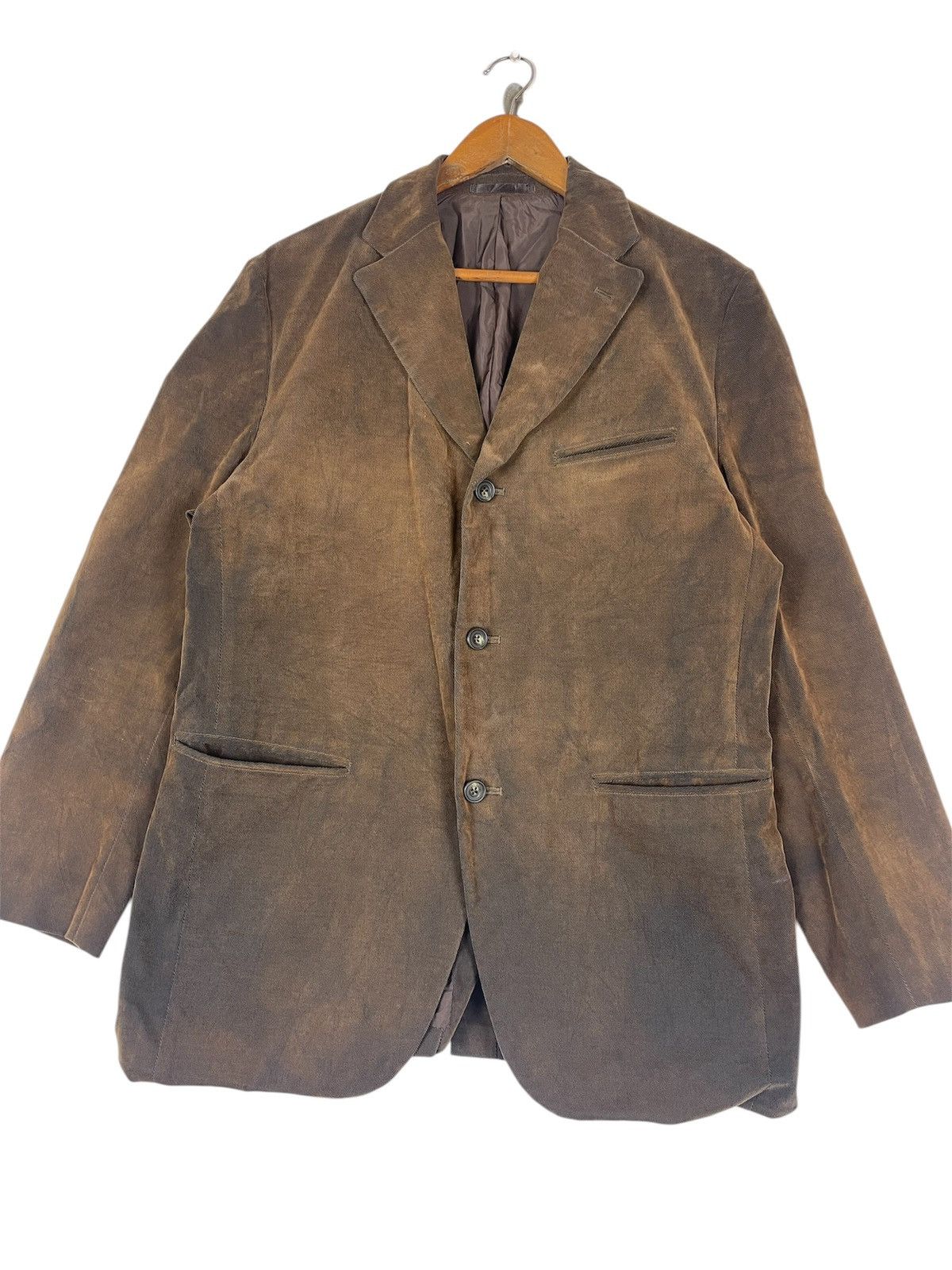 Issey Miyake IM MEN BY ISSEY MIYAKE FADED CHORE JACKET Size US XL / EU 56 / 4 - 2 Thumbnail