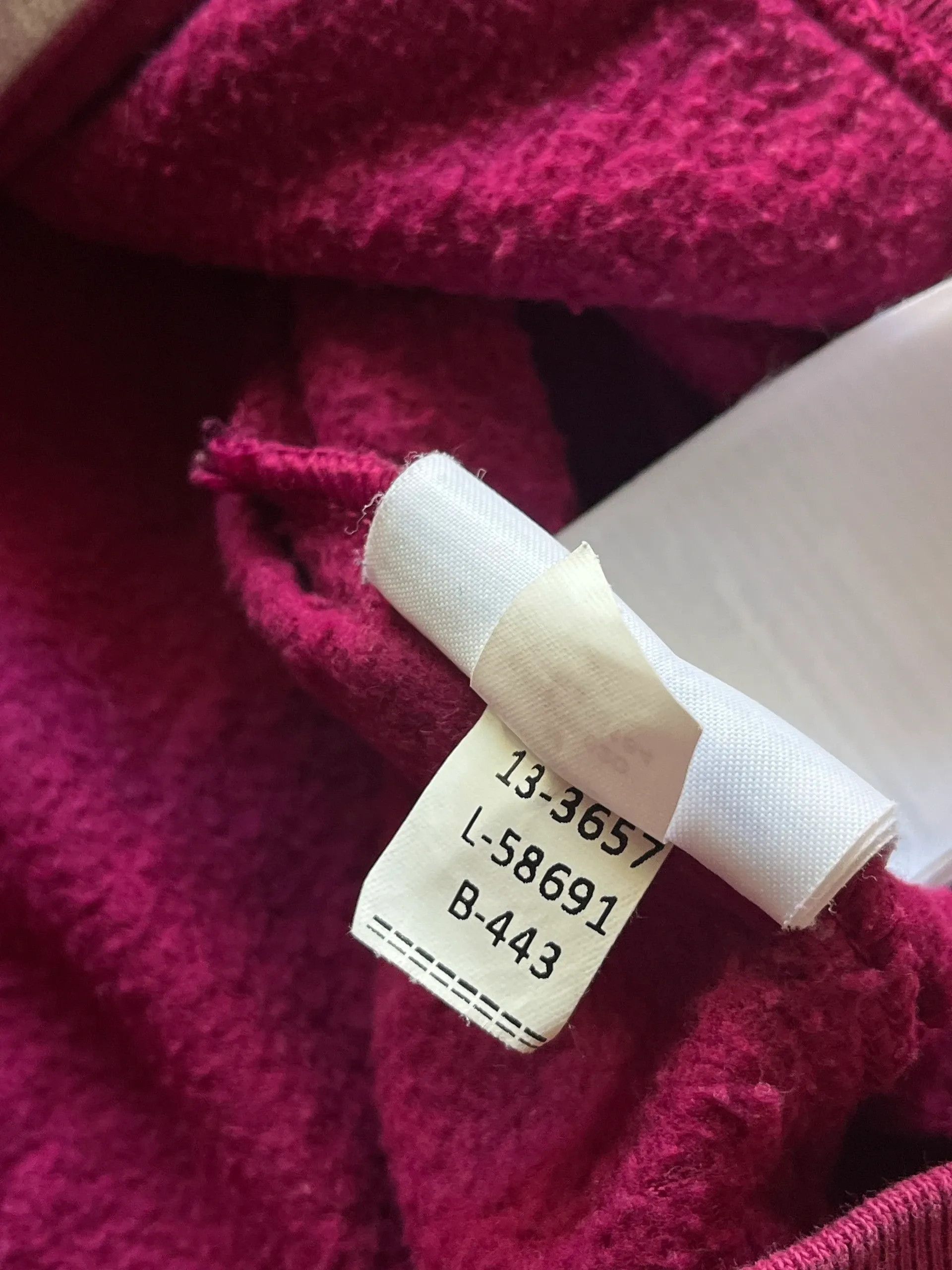 Nike Nike 2013 Sz M Sweatsuit Purple Rare Pants + Zip Sweatshirt Size 40L - 7 Thumbnail