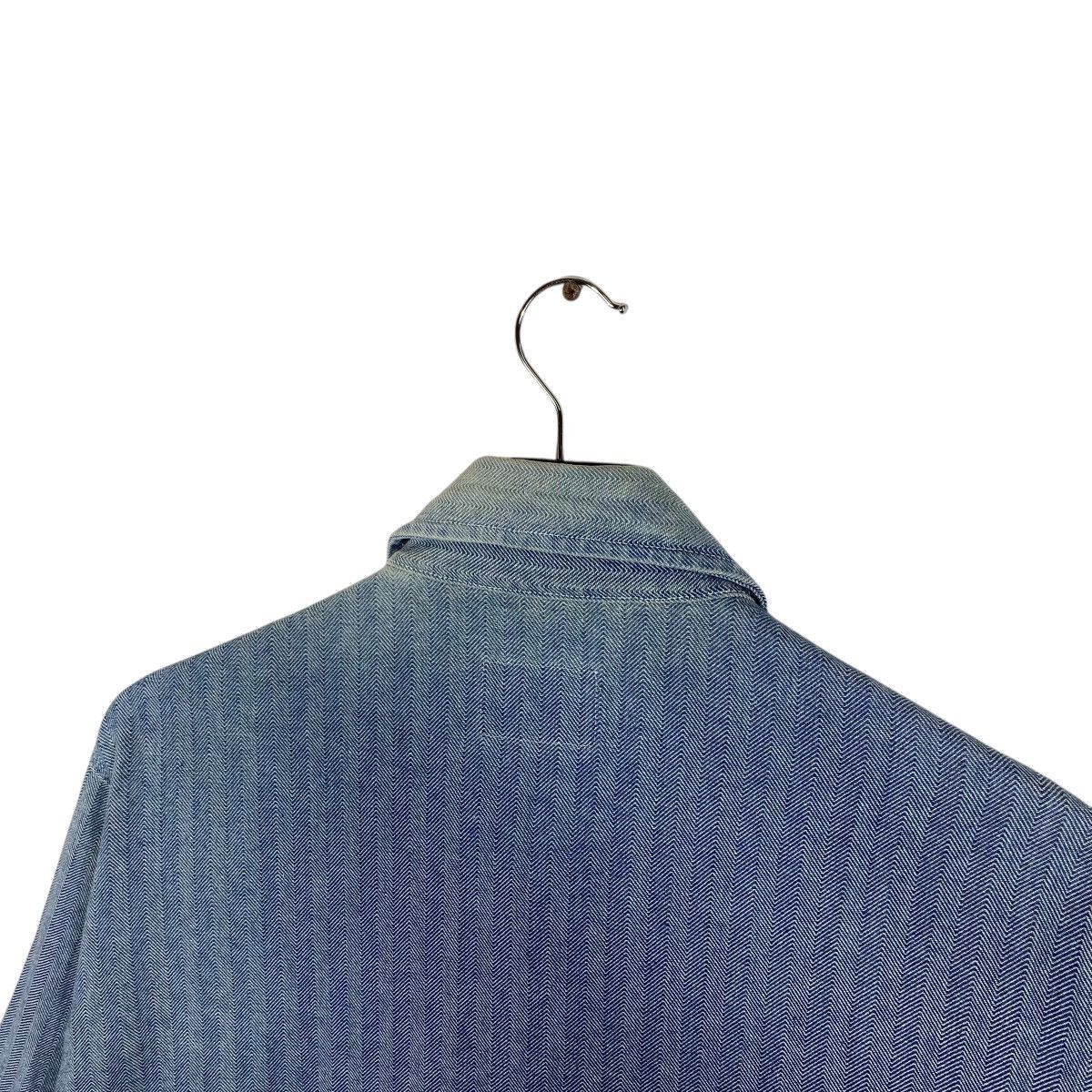 South2 West8 South2 West8 HBT Coach Jacket Blue Herringbone Twill Denim Size US M / EU 48-50 / 2 - 13 Thumbnail