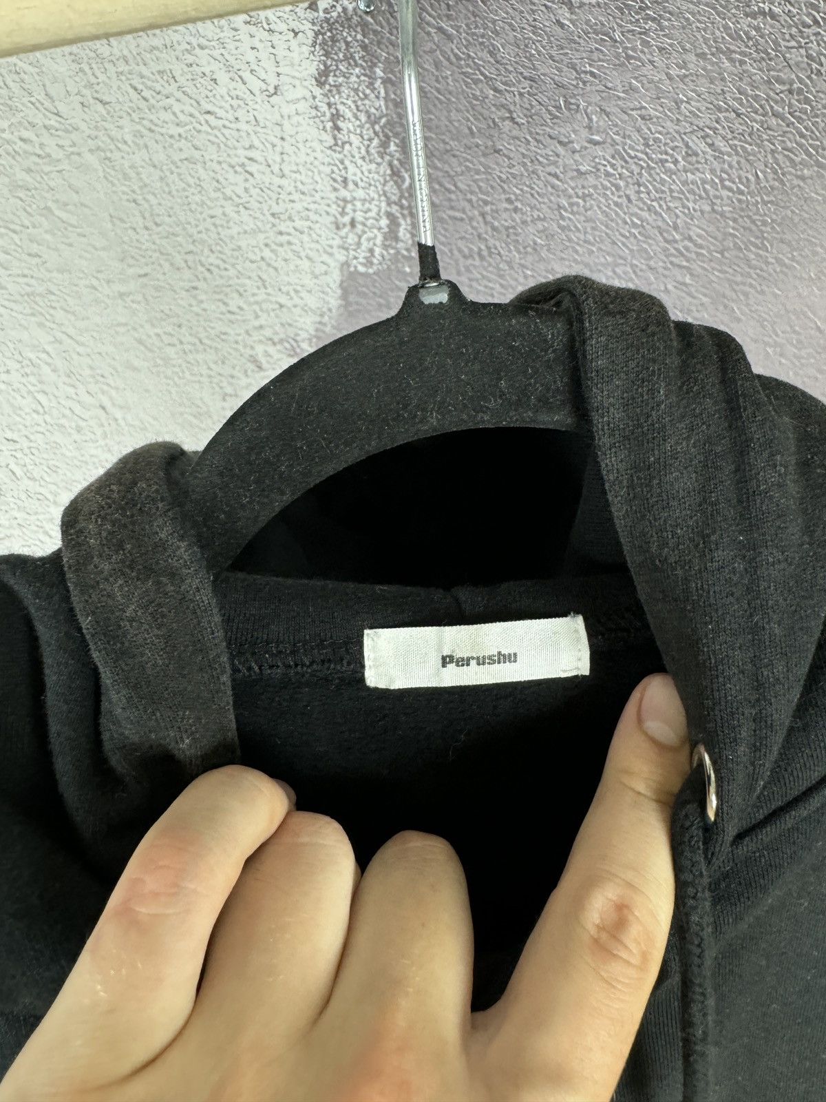 Japanese Brand × Vintage Perushu Japan “Always be happy” faded hoodie big logo Size US S / EU 44-46 / 1 - 12 Thumbnail