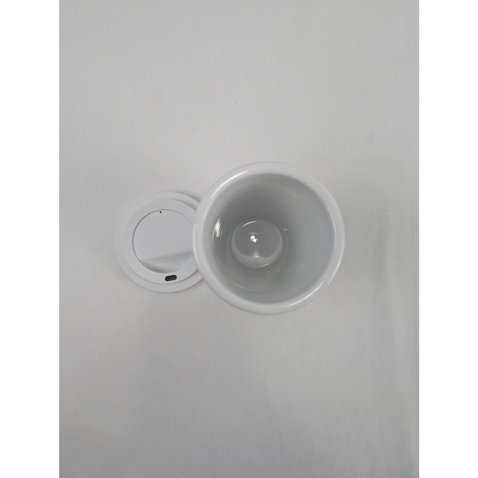 Balenciaga o1rshd1 Q:2/ Size:OS / Toronto Porcelain Coffee Cup in White Size ONE SIZE - 3 Thumbnail