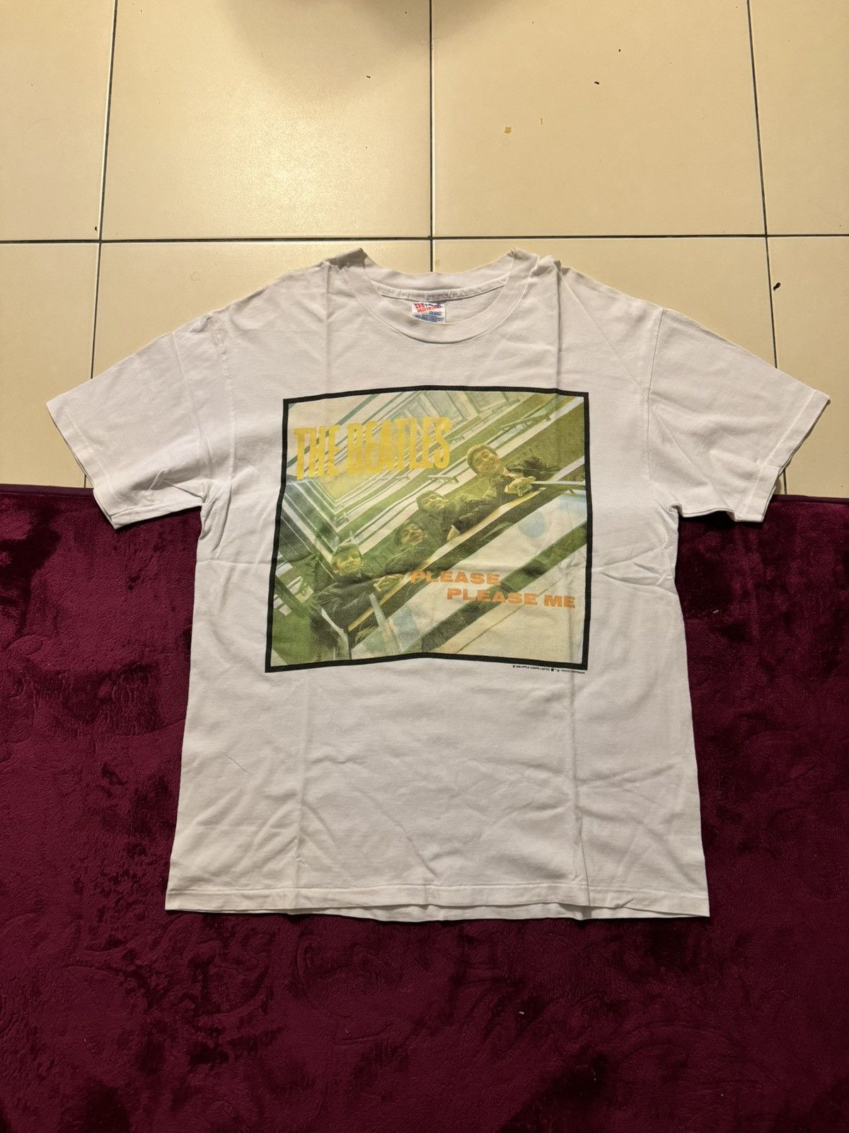 Band Tees × Vintage Vintage The Beatles band tee Size US L / EU 52-54 / 3 - 1 Thumbnail