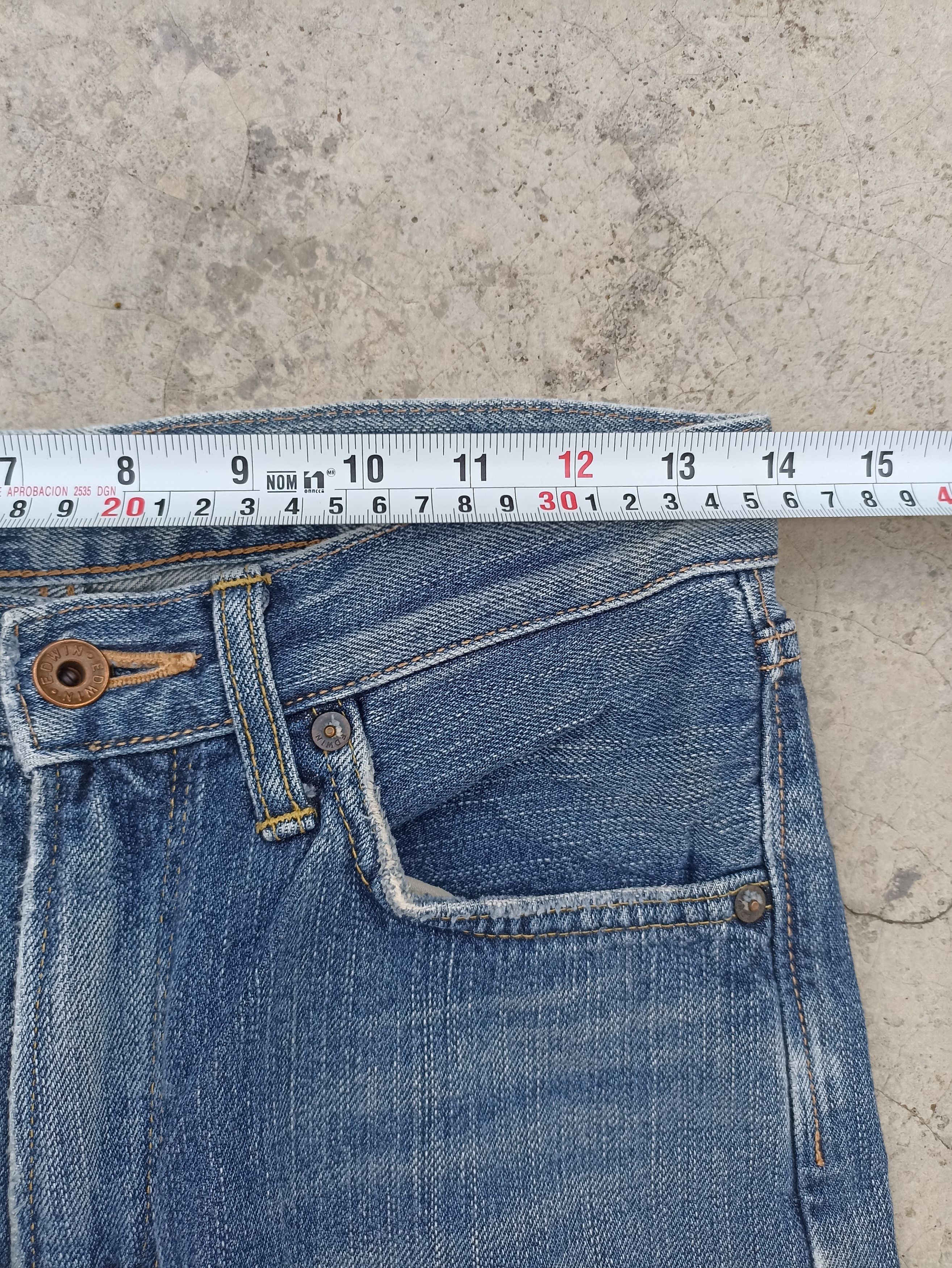 Beauty Beast Flare Vintage Edwin Jeans Edwin 505Z distressed 28x31 Size US 28 / EU 44 - 9 Thumbnail