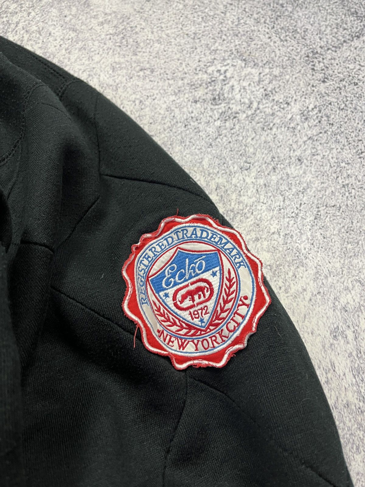 Ecko Unltd. × Vintage Vintage 00s Ecko Unltd Big Logo Embroidered Baggy Zip Hoodie Size US S / EU 44-46 / 1 - 9 Thumbnail