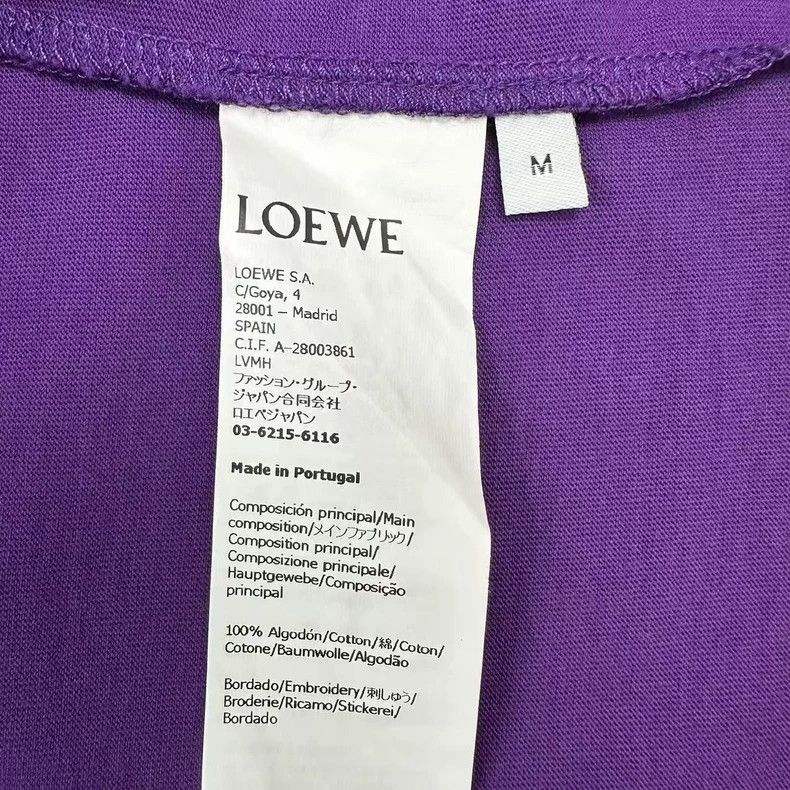 Loewe LOEWE Embroidered loquo short sleeves Size M / US 6-8 / IT 42-44 - 4 Thumbnail