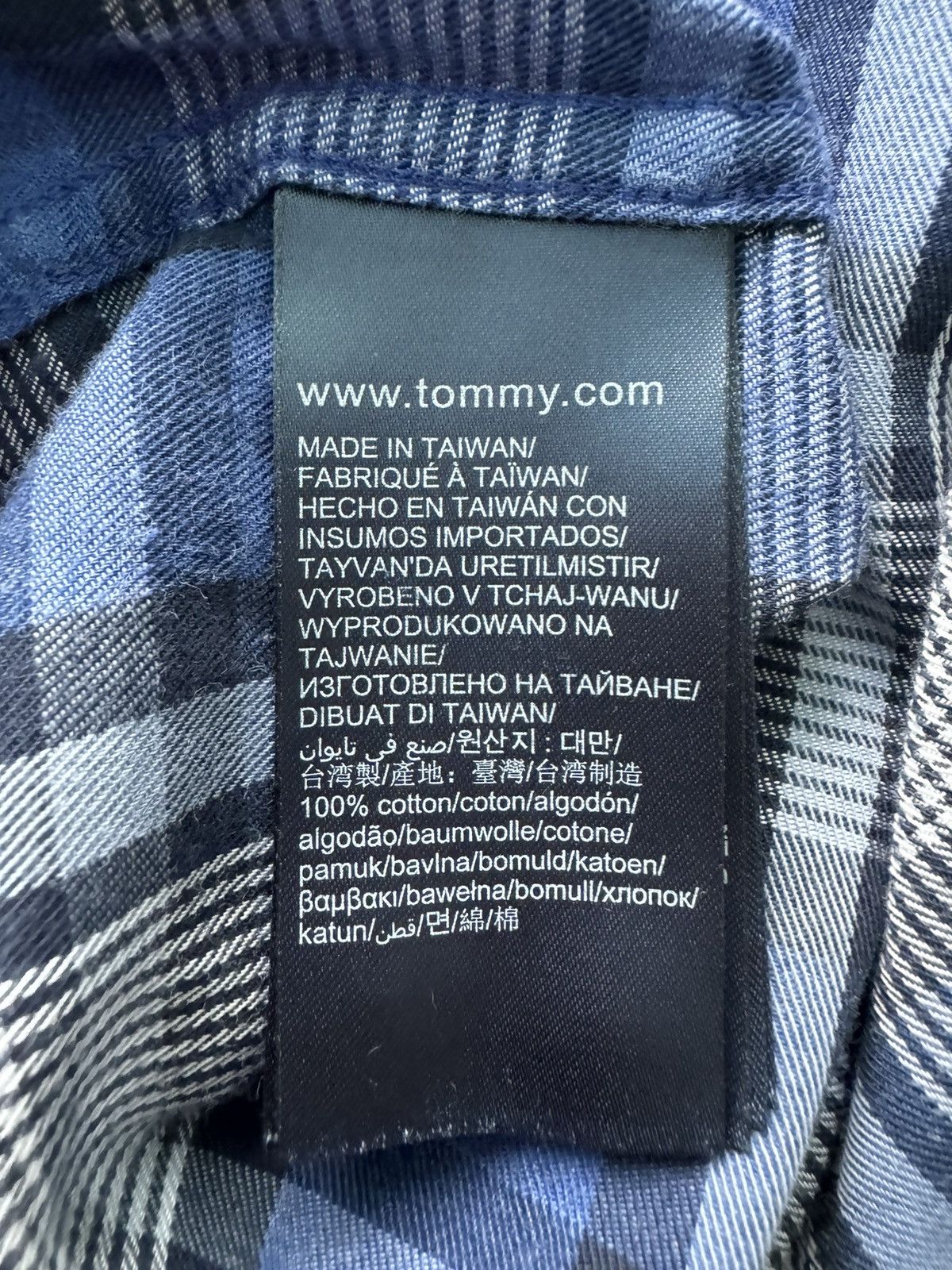 Polo Ralph Lauren Tommy Hilfiger Hounds Tooth Plaid Checkered Button Up Shirt Size US M / EU 48-50 / 2 - 13 Thumbnail