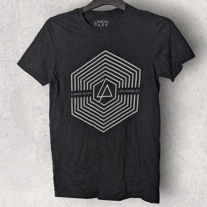 Band Tees Black T-shirt Concentric Tee Linkin Park Los Angeles | Grailed