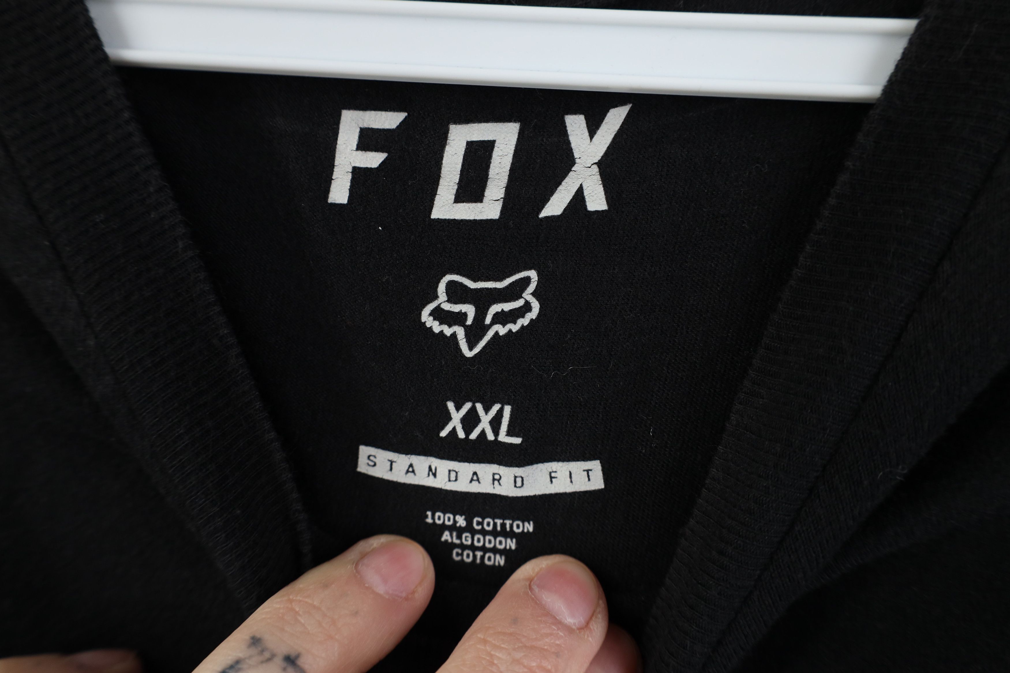 Fox Racing Vintage Y2K Fox Racing Big Logo Short Sleeve T-Shirt Black Size US XXL / EU 58 / 5 - 9 Thumbnail