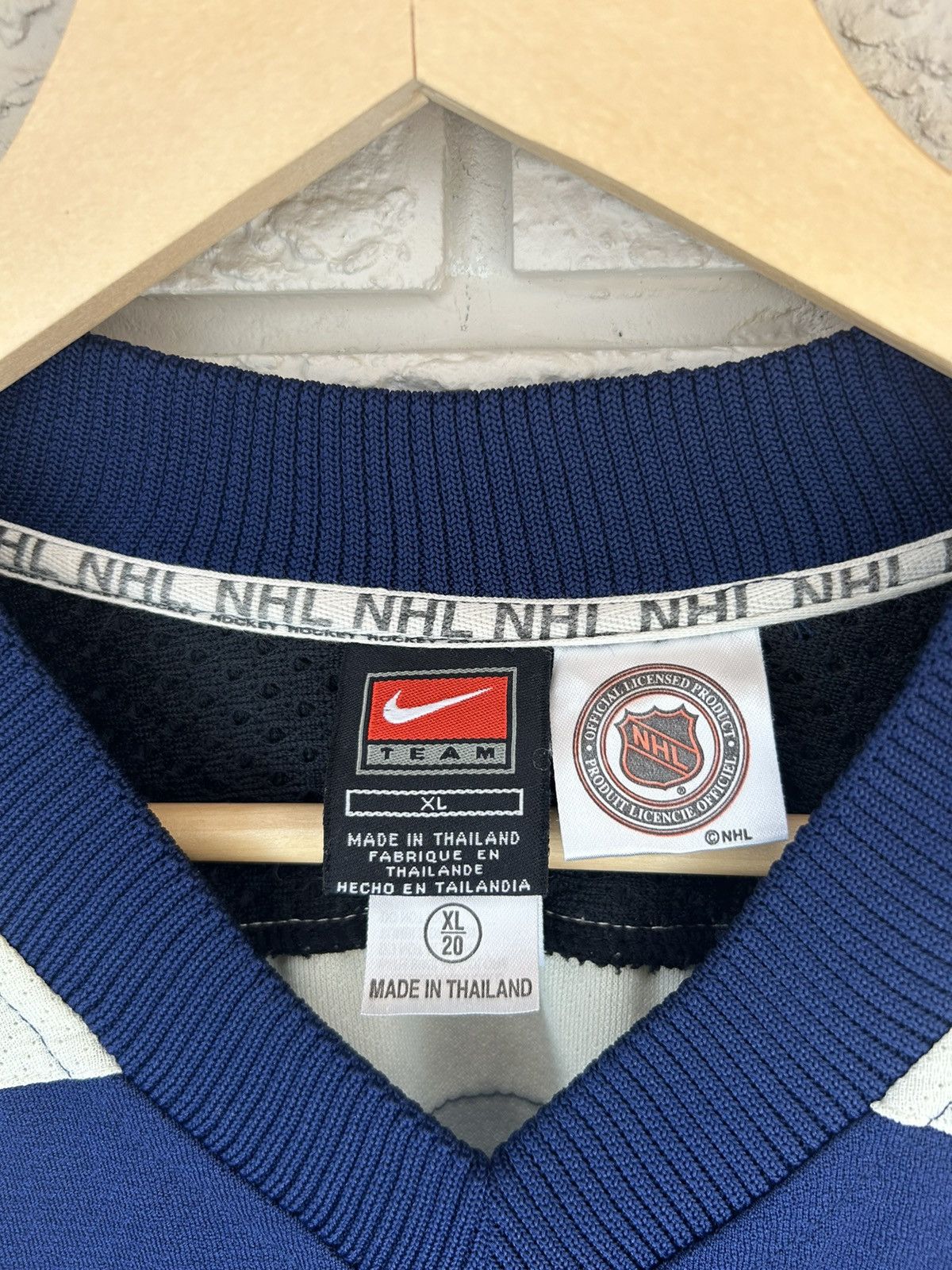 NHL × Nike × Vintage Vintage 90s Nike Toronto Maple Leafs