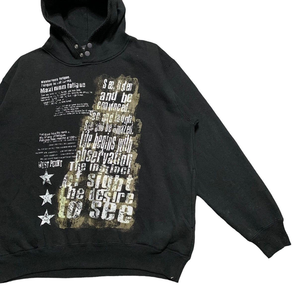 Japanese Brand West Point Poem Pullover Hoodie Size US XL / EU 56 / 4 - 3 Thumbnail