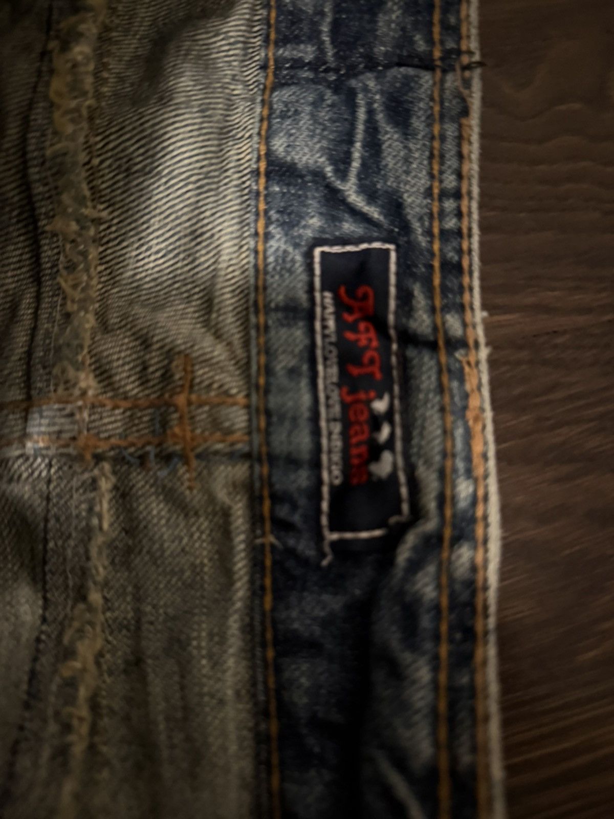 Japanese Brand japanese lace up flare jeans Size US 27 - 4 Thumbnail