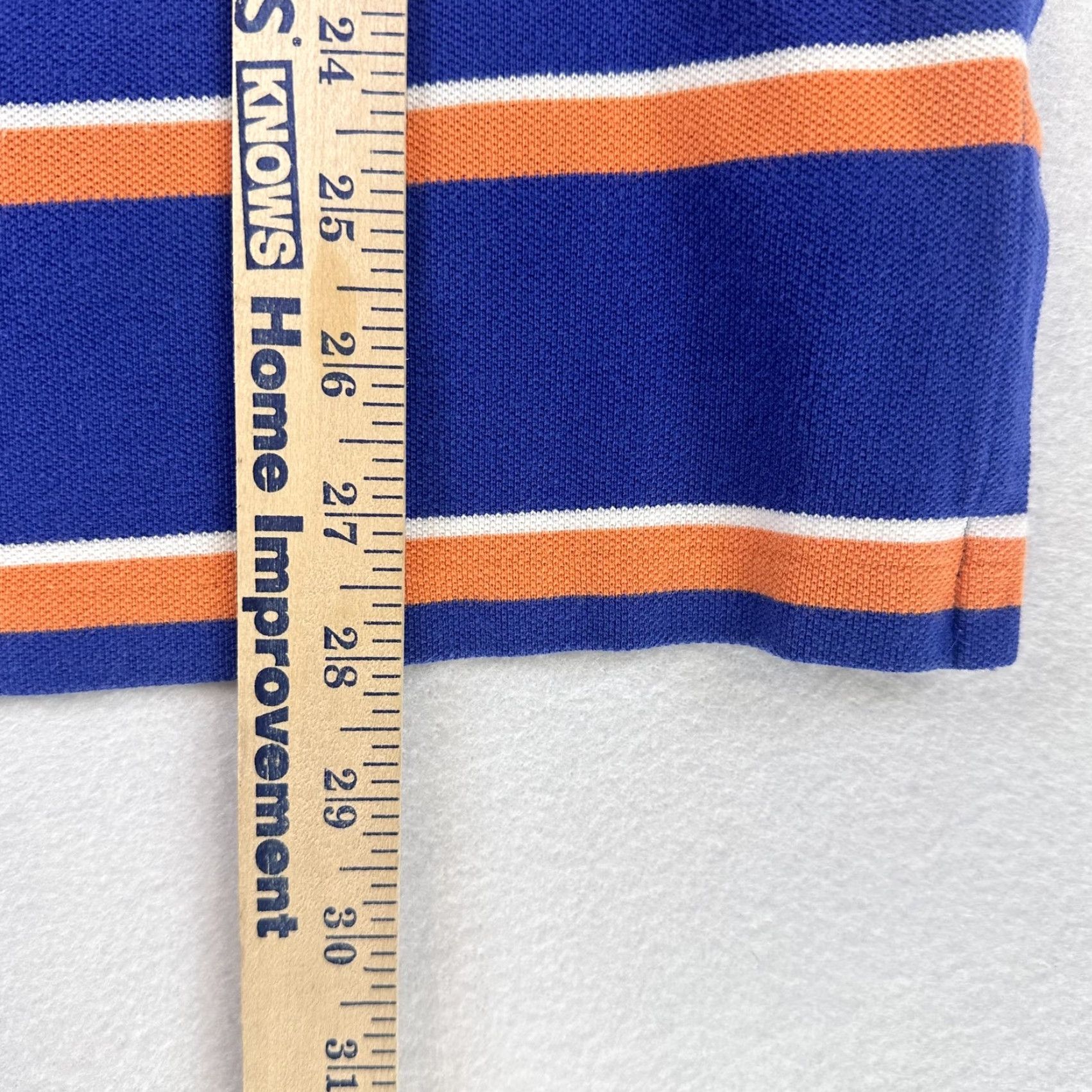 Polo Ralph Lauren VINTAGE Polo Ralph Lauren Polo Shirt Mens Large Custom Fit Striped Short Sleeve Casual Size US L / EU 52-54 / 3 - 7 Thumbnail