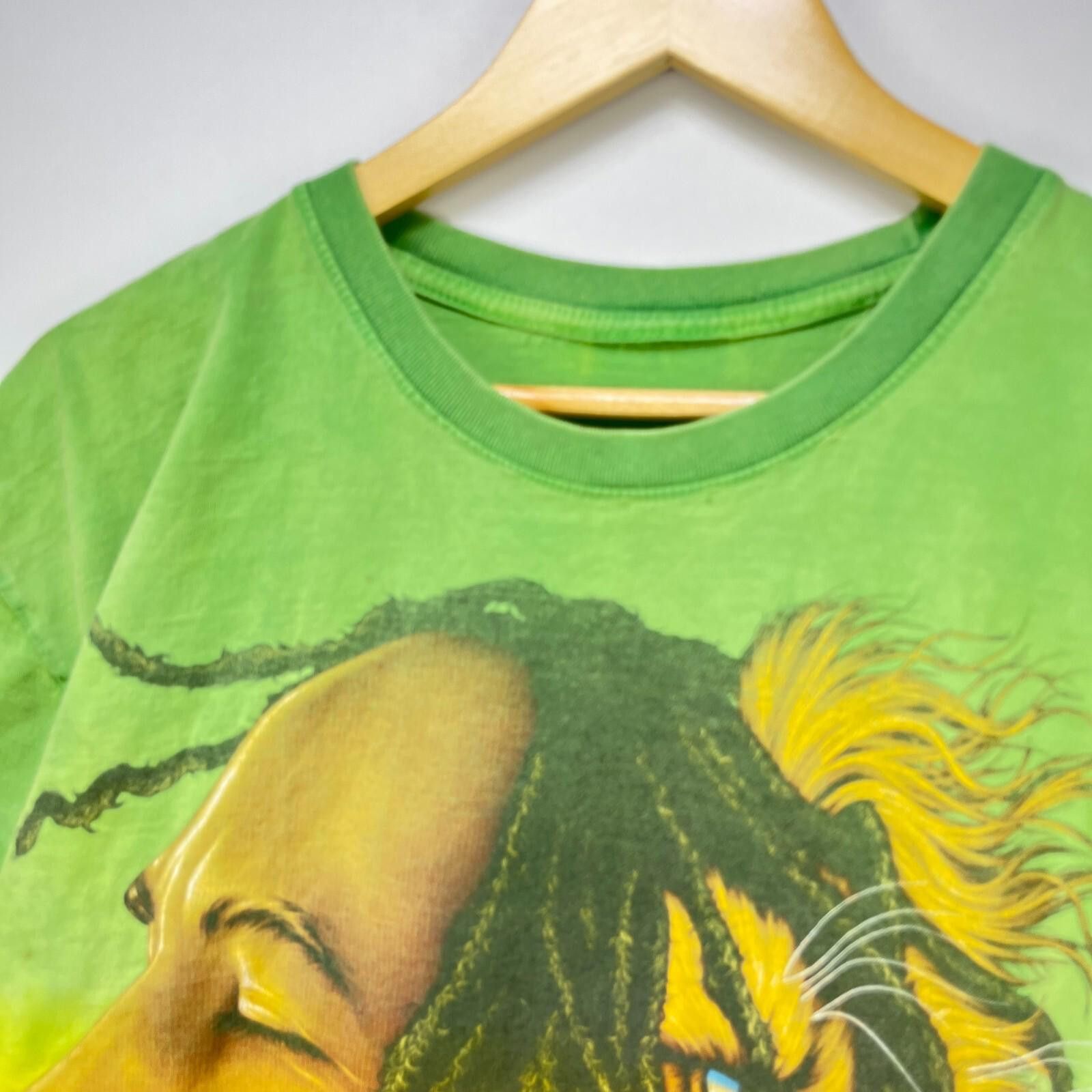 Bob Marley Vintage Bob Marley Double-Sided Rasta Lion T-Shirt Y2K XL Size US XL / EU 56 / 4 - 3 Thumbnail