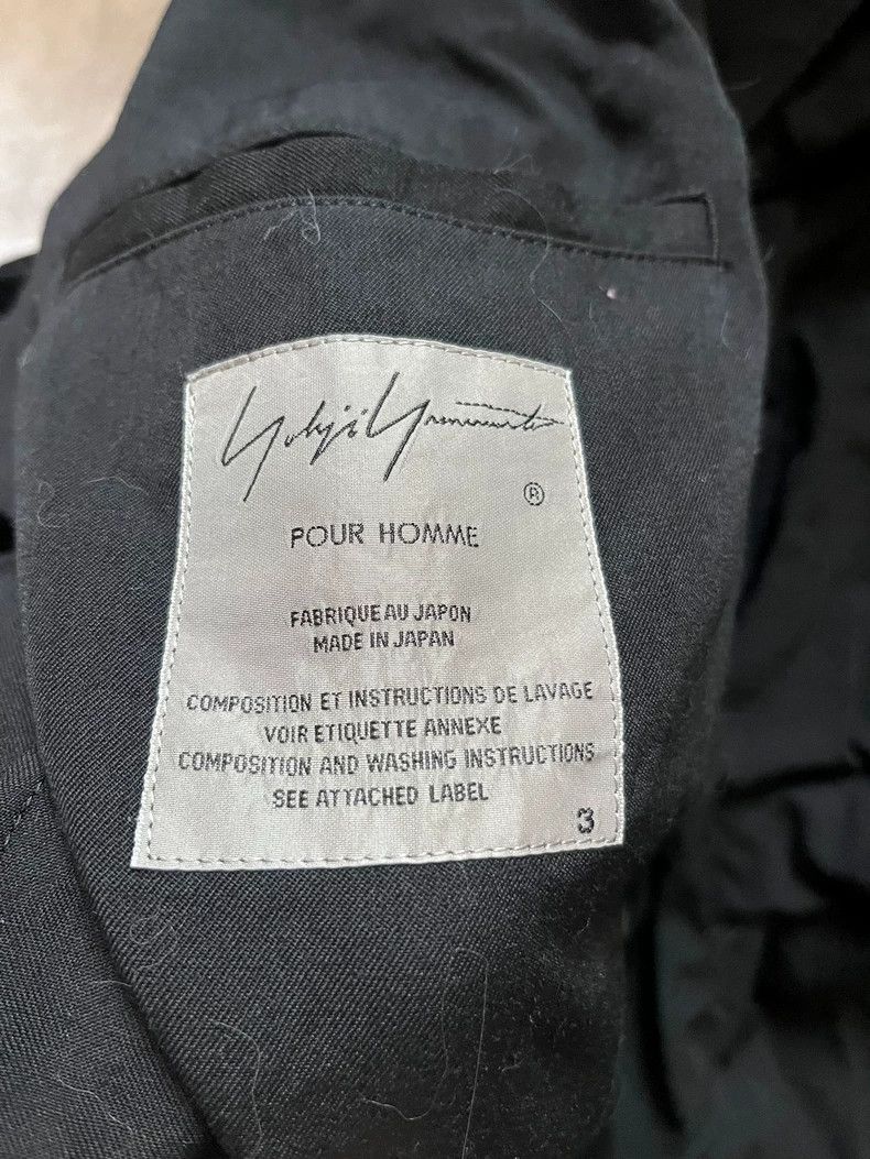 Yohji Yamamoto Yohji Yamamoto Bat sleeve logo zipper jacket Size US L / EU 52-54 / 3 - 6 Thumbnail