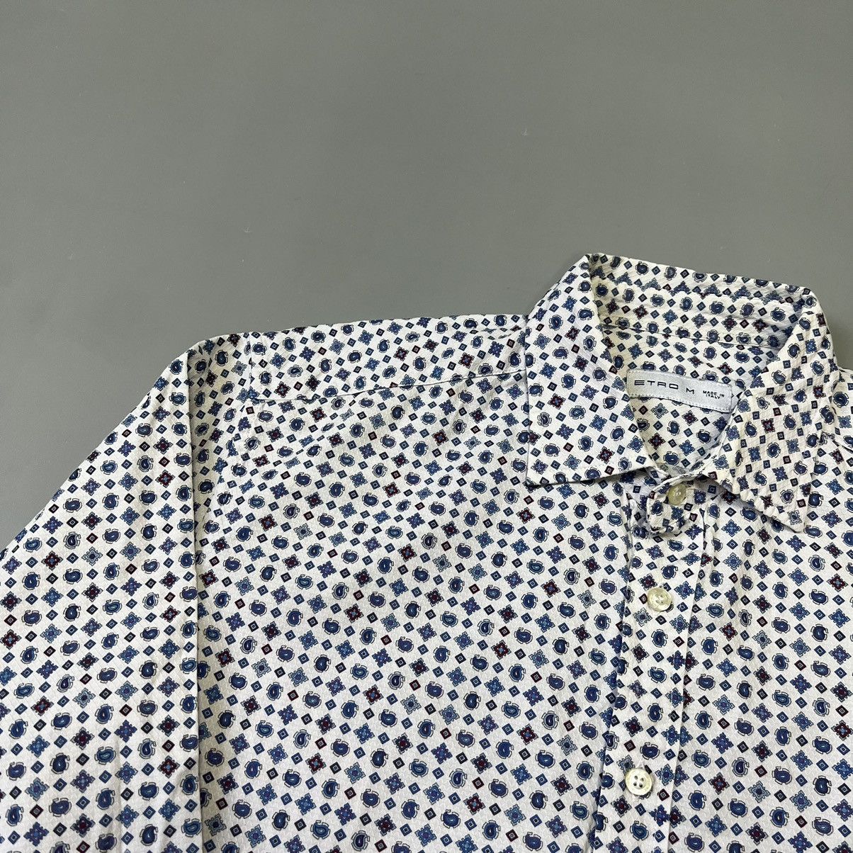 Etro Etro shirt button ups luxury Size US M / EU 48-50 / 2 - 11 Thumbnail