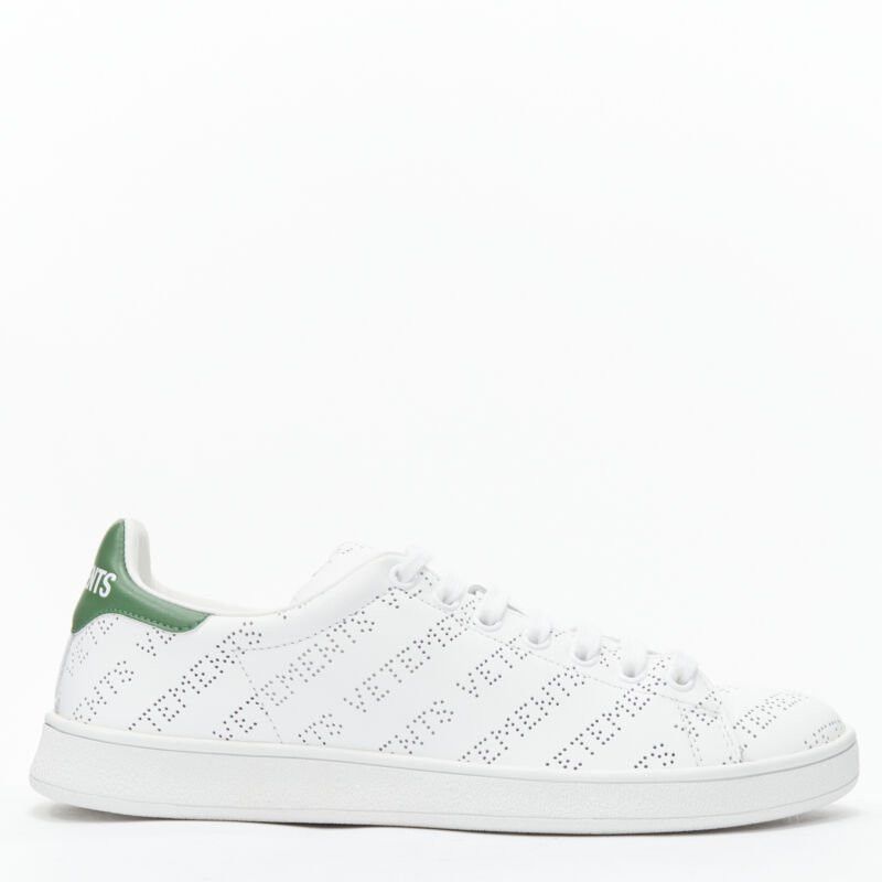 Vetements new VETEMENTS 2018 Demna logo perforated leather Stan Smith low sneaker EU38 Size US 8 / IT 38 - 1 Thumbnail