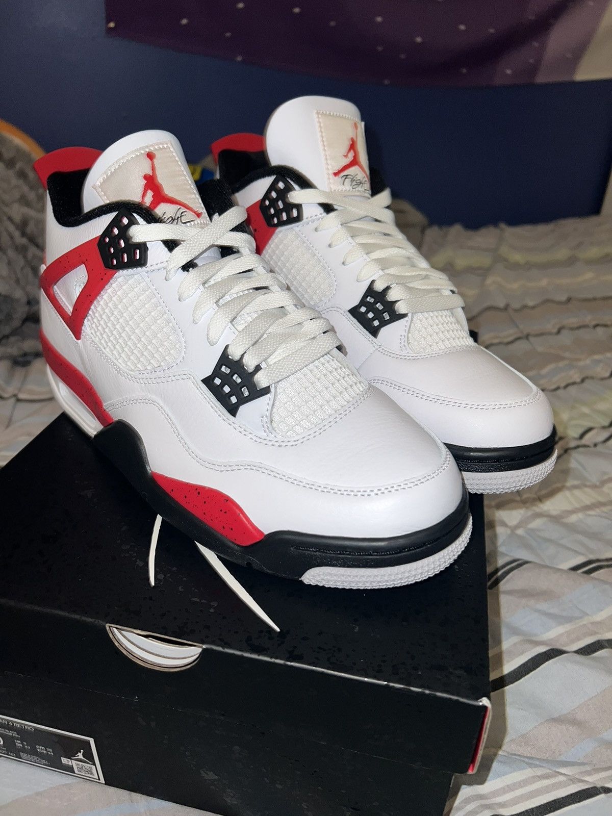 jordan 4 court red