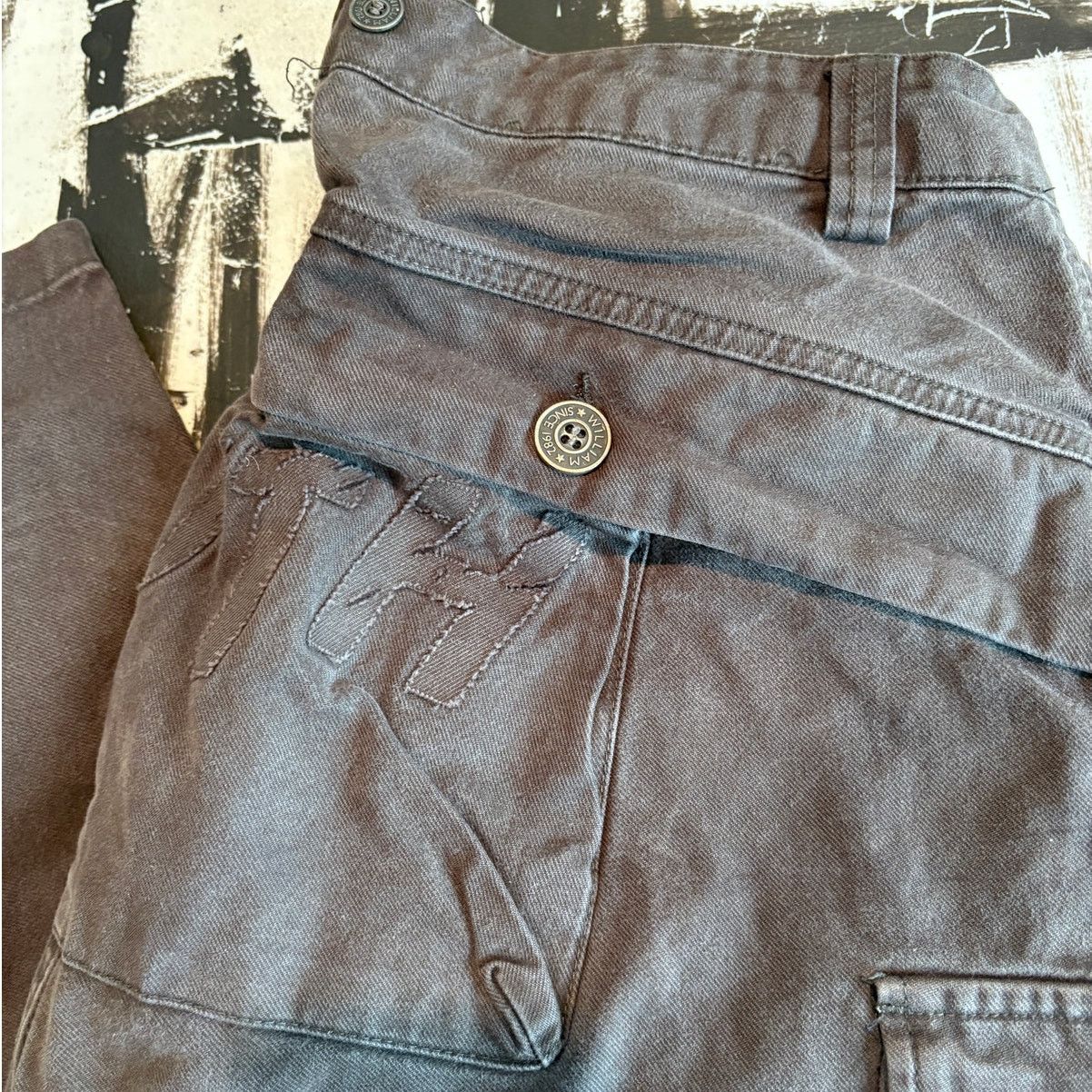 Other LA KING Youth Large Brown Cargo Pants – Utility Pants(32x24) Size US 32 / EU 48 - 2 Thumbnail
