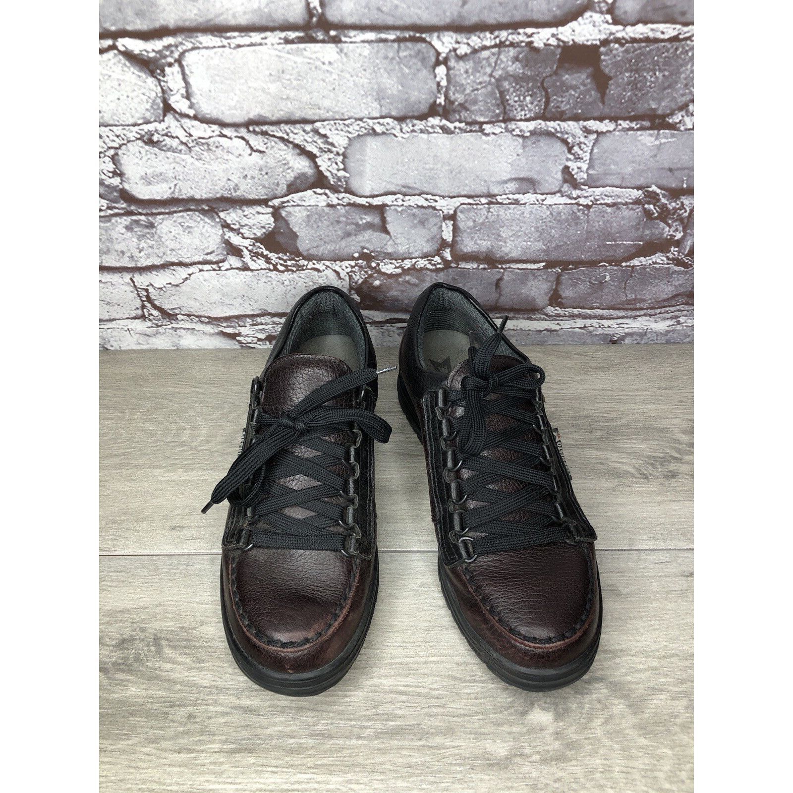 Mephisto Mephisto Gore-Tex Air-Relax Slacker Black Leather Hiking Sho Size US 8 / IT 38 - 18 Thumbnail