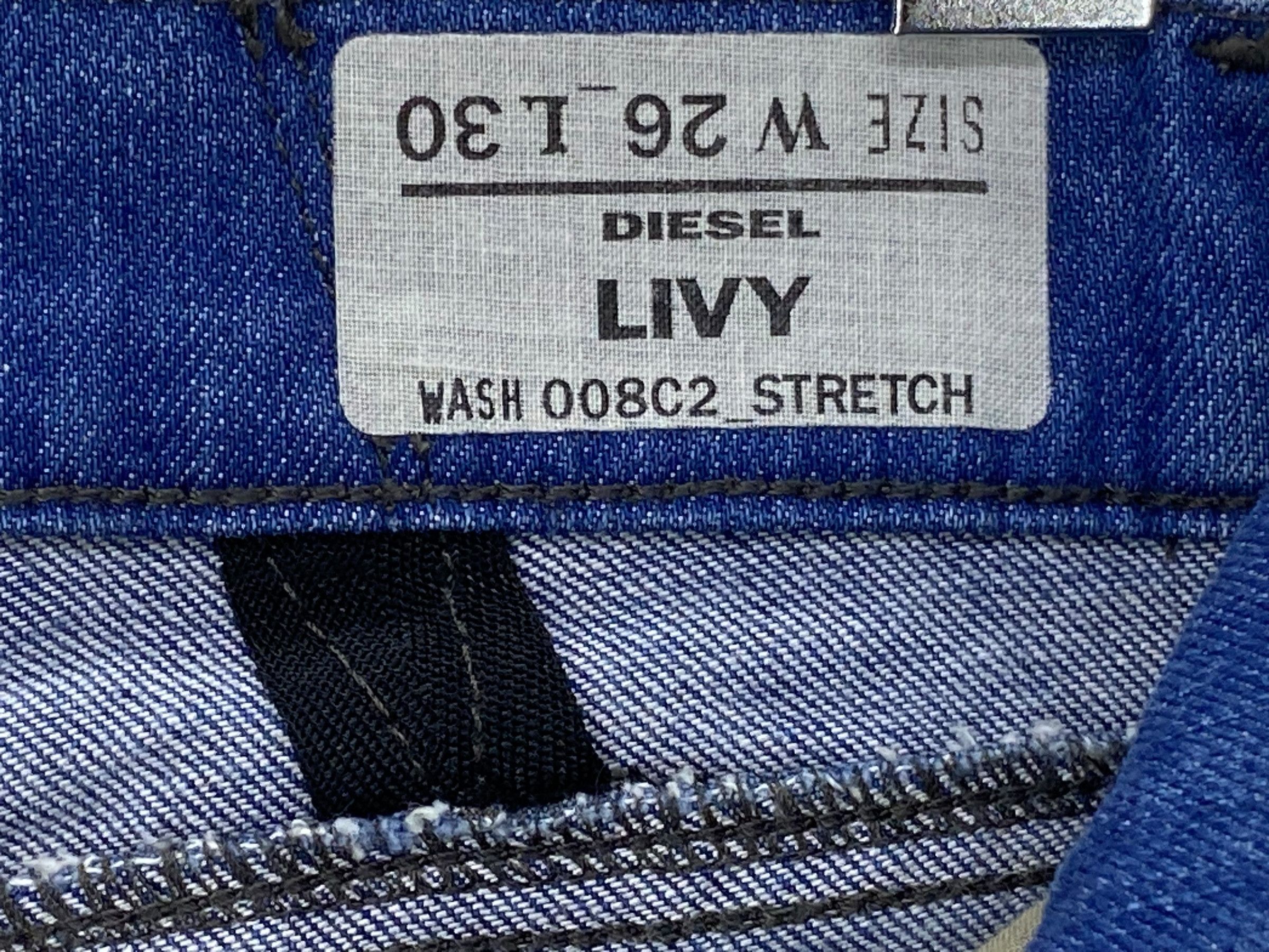 Diesel Diesel Distressed Jeans Faded Skinny Jeans Size 26" / US 2 / IT 38 - 10 Thumbnail