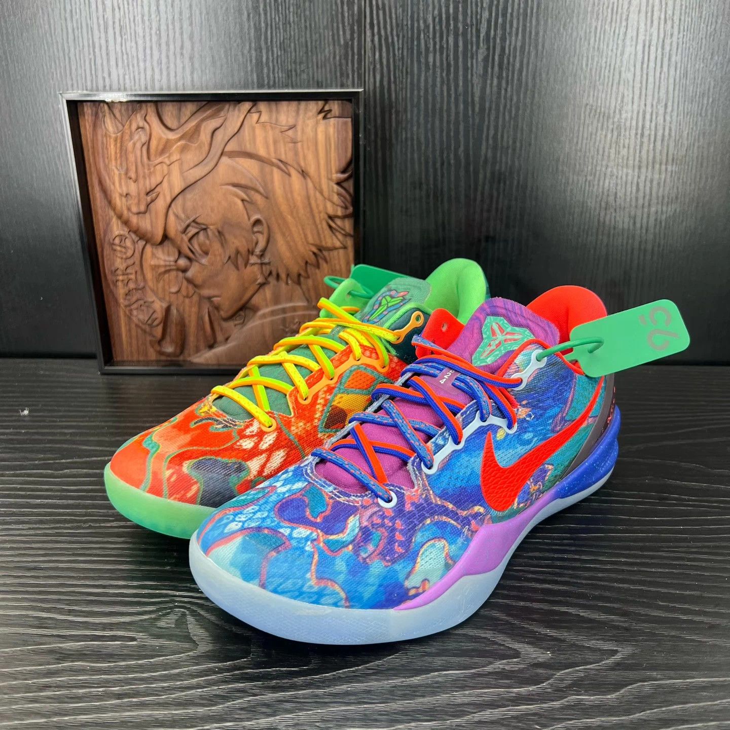 Nike zk8 low orange blue yin yang Size US 9 / EU 42 - 1 Thumbnail