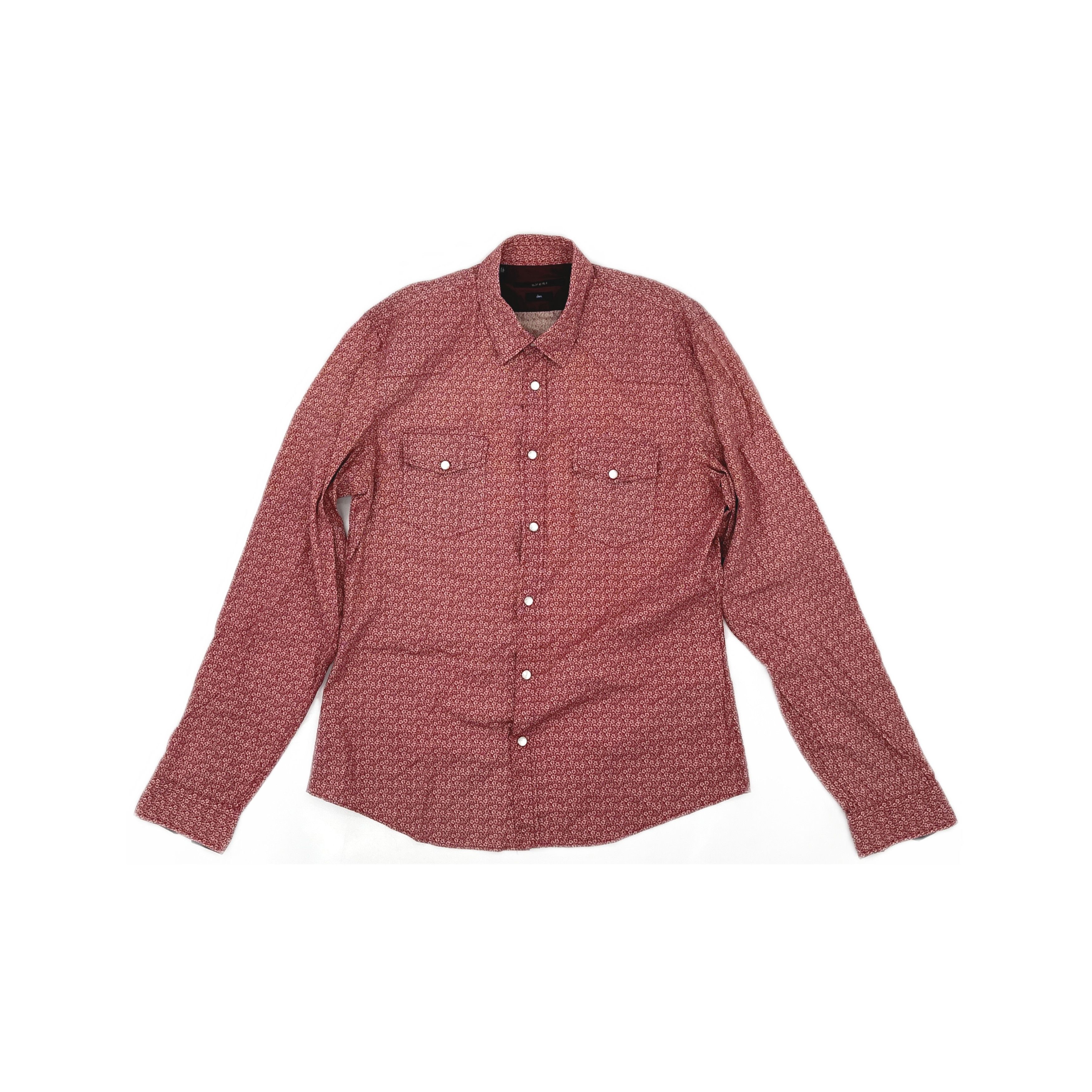 Gucci Gucci Floral Snap Button Shirt Size L Size US L / EU 52-54 / 3 - 1 Thumbnail