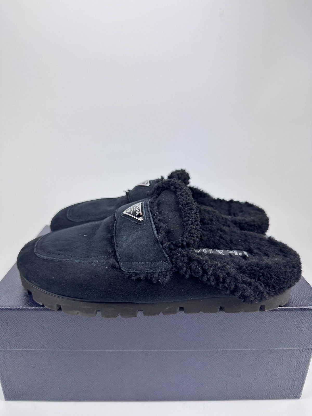 Prada PRADA LOGO SLIP ONS Size US 10 / EU 43 - 3 Thumbnail