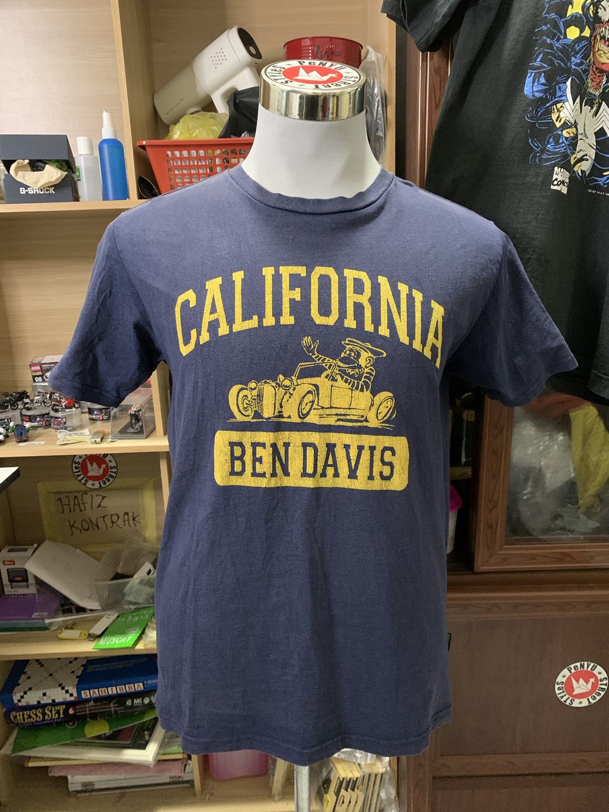 Ben Davis BEN DAVIS CREWNECK BLUE TSHIRT // BIG LOGO BEN DAVIS// Size US M / EU 48-50 / 2 - 1 Thumbnail
