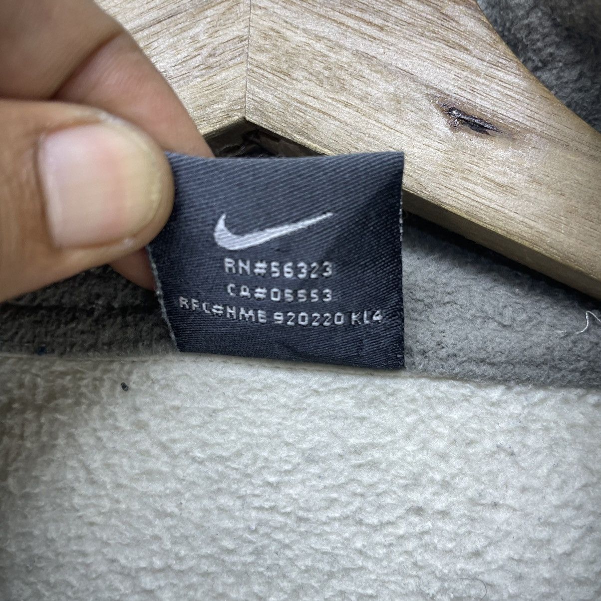 Nike × Vintage Vintage Nike Y2K Fleece Jacket Size US M / EU 48-50 / 2 - 5 Thumbnail