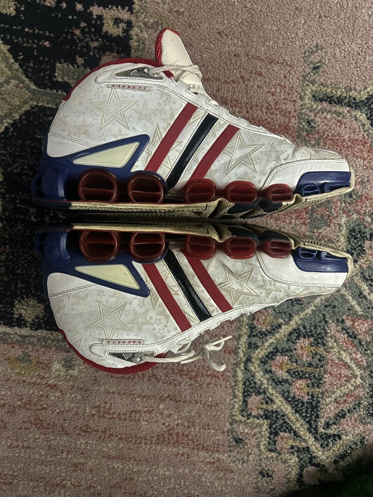Adidas Vintage 2006 Adidas Kevin Garnett 3 "All-Star" Edition Rare Size US 12 / EU 45 - 5 Thumbnail