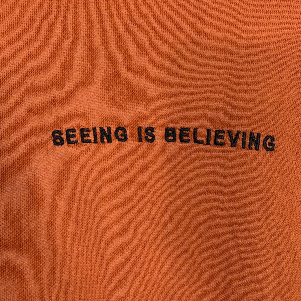 Japanese Brand Seeing Is Beleiving Crewneck Sweatshirt Size US L / EU 52-54 / 3 - 10 Thumbnail