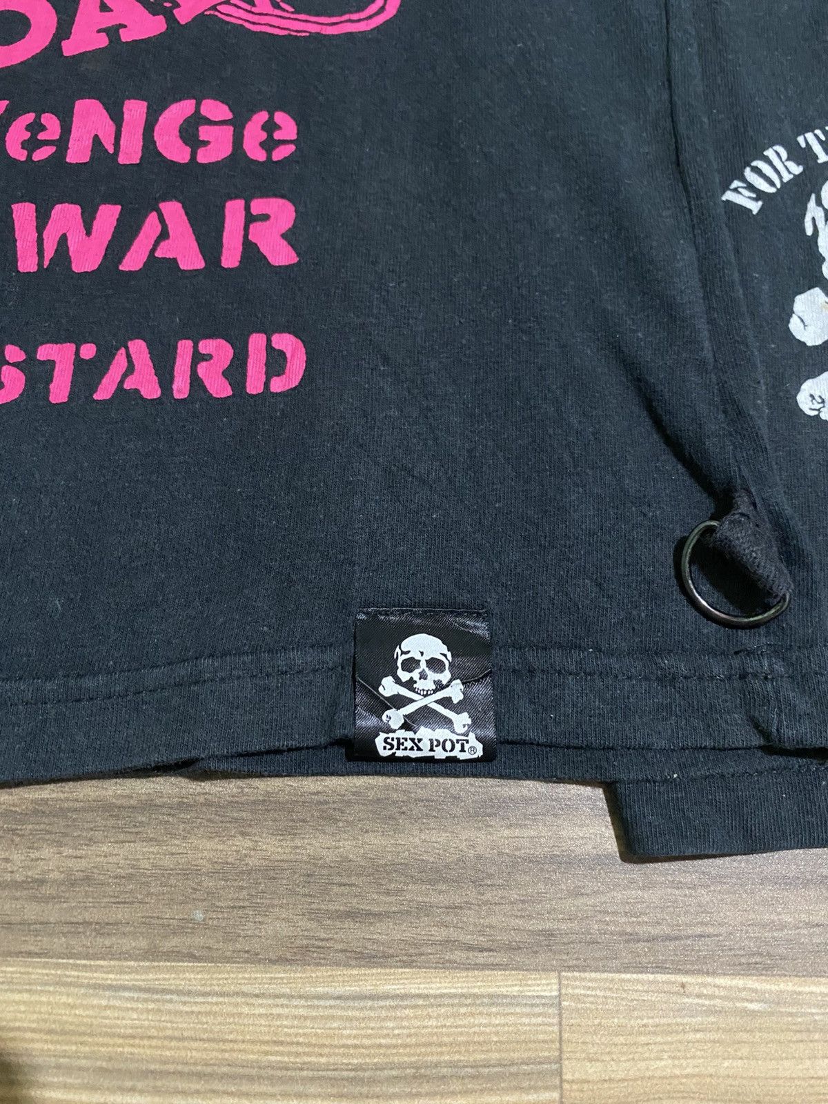 Le Grande Bleu (L.G.B.) SEX POT REVENGE FOR THE PUNX BY THE ROAD SIDE SKULL Size S / US 4 / IT 40 - 3 Thumbnail