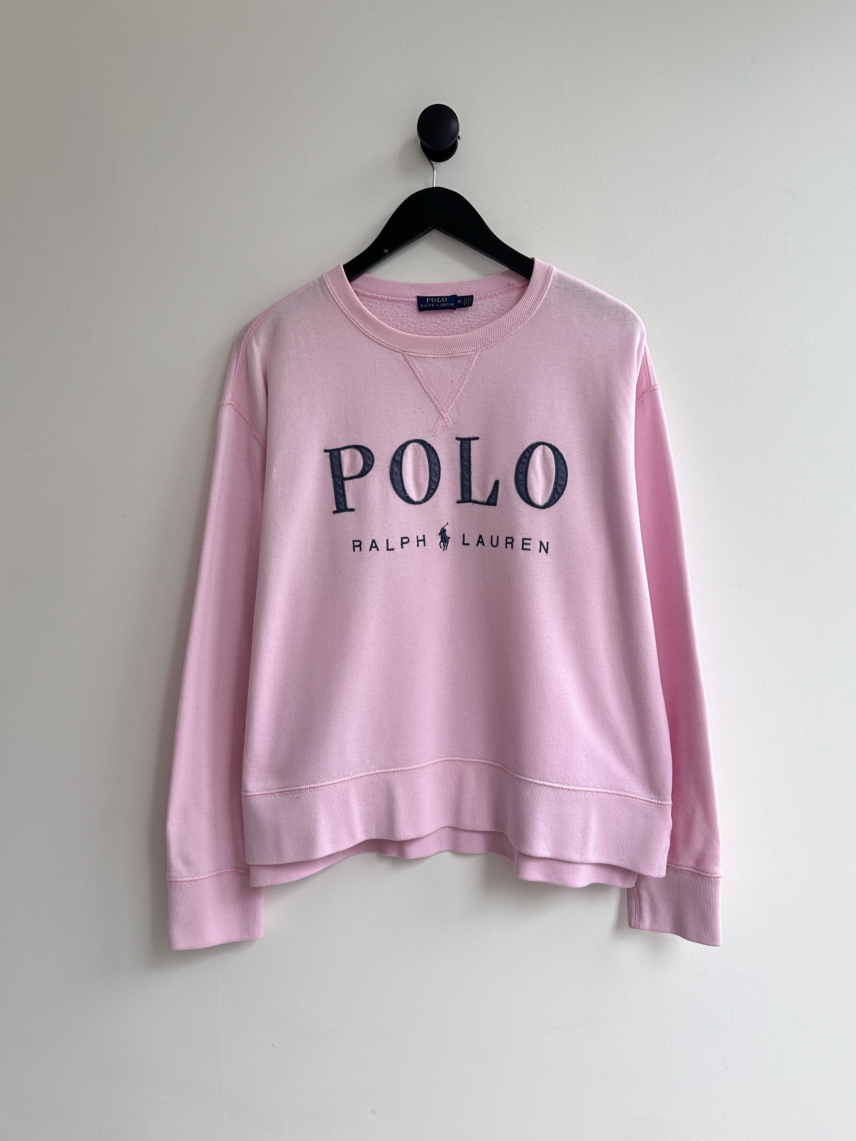 Polo Ralph Lauren Polo Ralph Lauren Pink Sweatshirt Pullover Size XL / US 12-14 / IT 48-50 - 3 Thumbnail