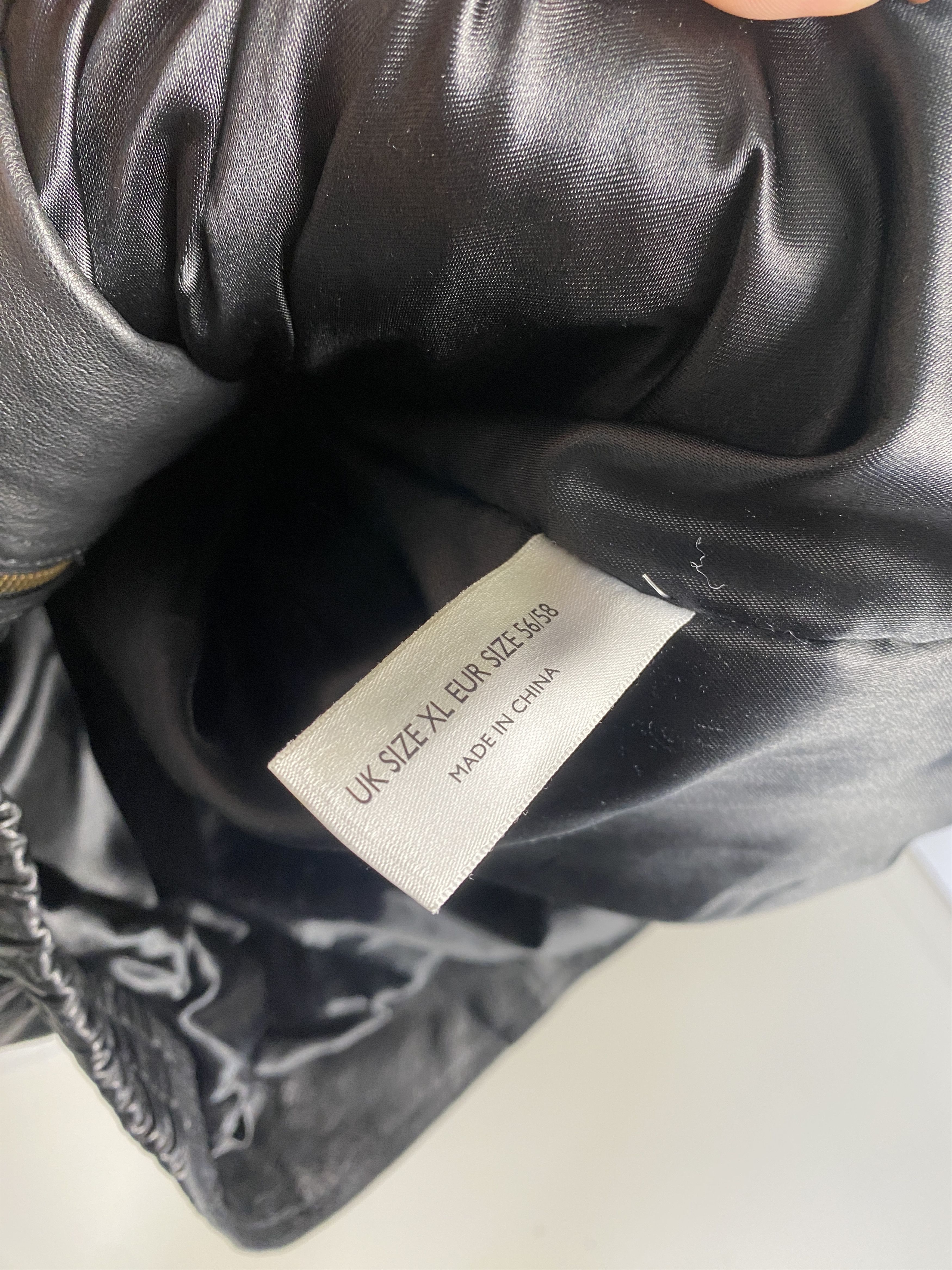 Genuine Leather Vintage real leather jacket heavy opium y2k Size US XL / EU 56 / 4 - 6 Thumbnail