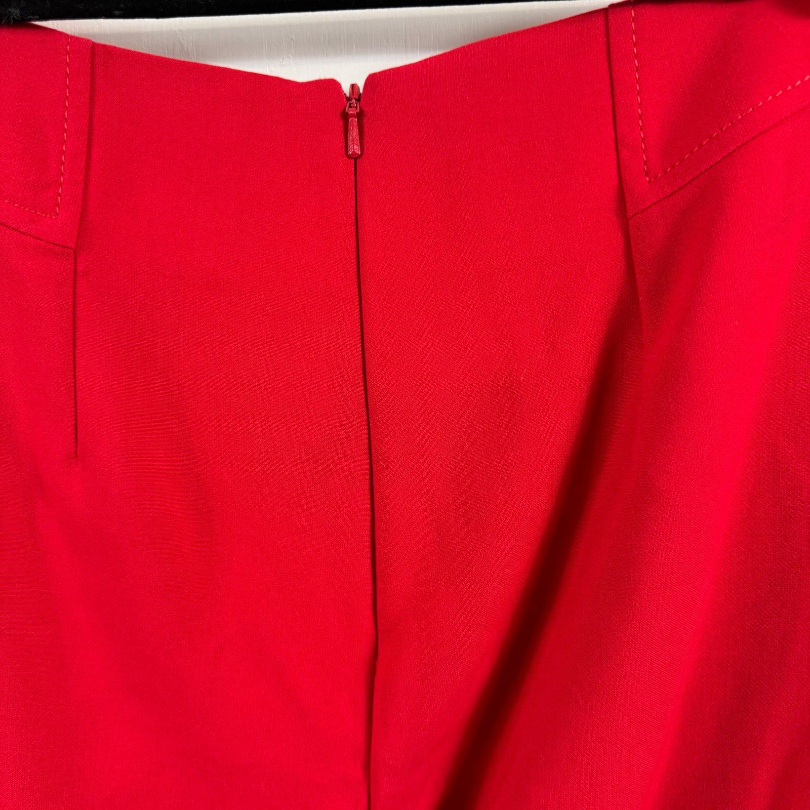 Karen Millen KAREN MILLEN Seam Detail Cropped Wide Leg Trousers Size 32" / US 10 / IT 46 - 8 Thumbnail