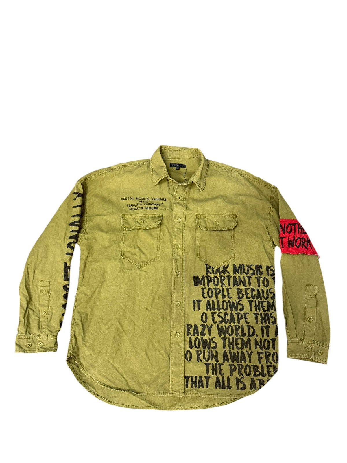 Seditionaries Anarchy Shirt Bike Star Loose Fit amiri cdg erd dior 7🟩4 Size US L / EU 52-54 / 3 - 7 Thumbnail