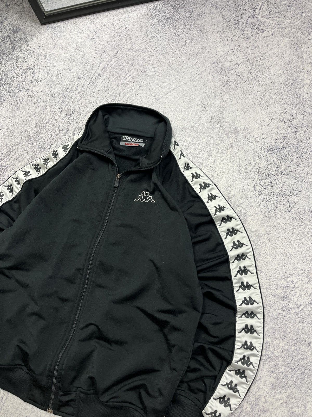 Kappa × Vintage Kappa Vintage Lampas Track Jacket Retro Y2K Casual 00’s Size US M / EU 48-50 / 2 - 4 Thumbnail
