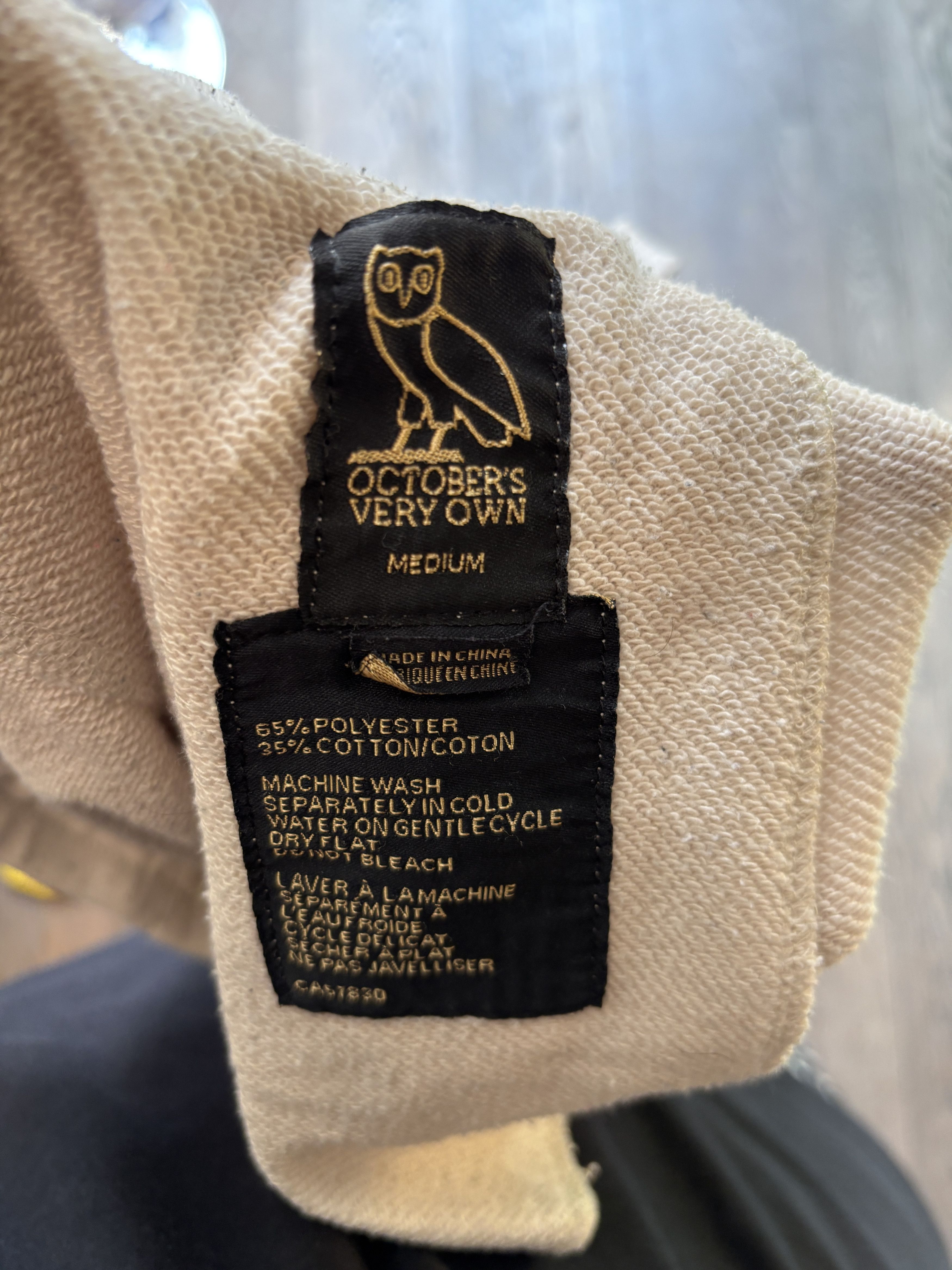 October's Very Own OVO Fleece Shorts Size US 31 - 4 Thumbnail