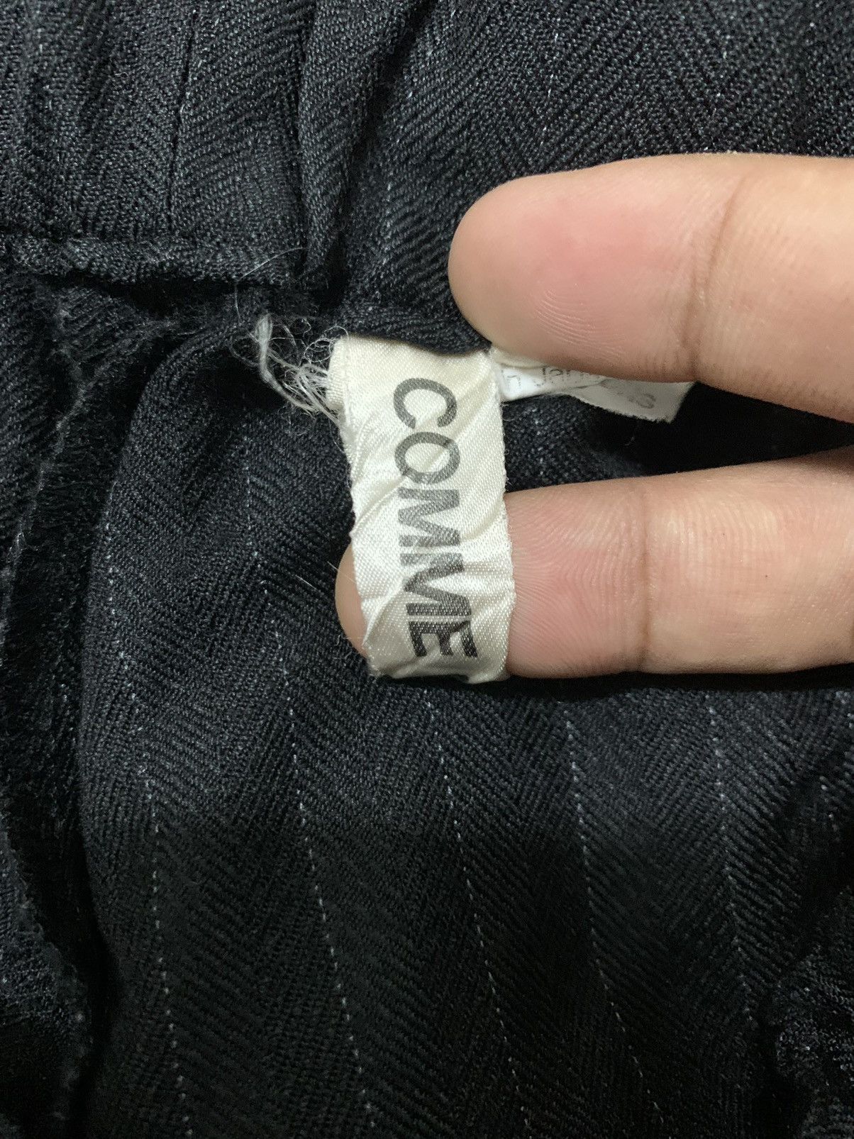 Comme des Garcons × Designer × Japanese Brand Comme des garcons Striped trousers wool pants Size US 30 / EU 46 - 8 Thumbnail