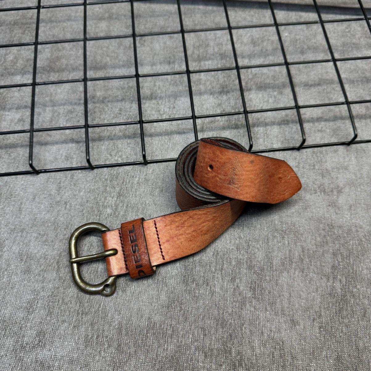 Diesel × Vintage Vintage Diesel Leather Belt rare Size ONE SIZE - 2 Thumbnail