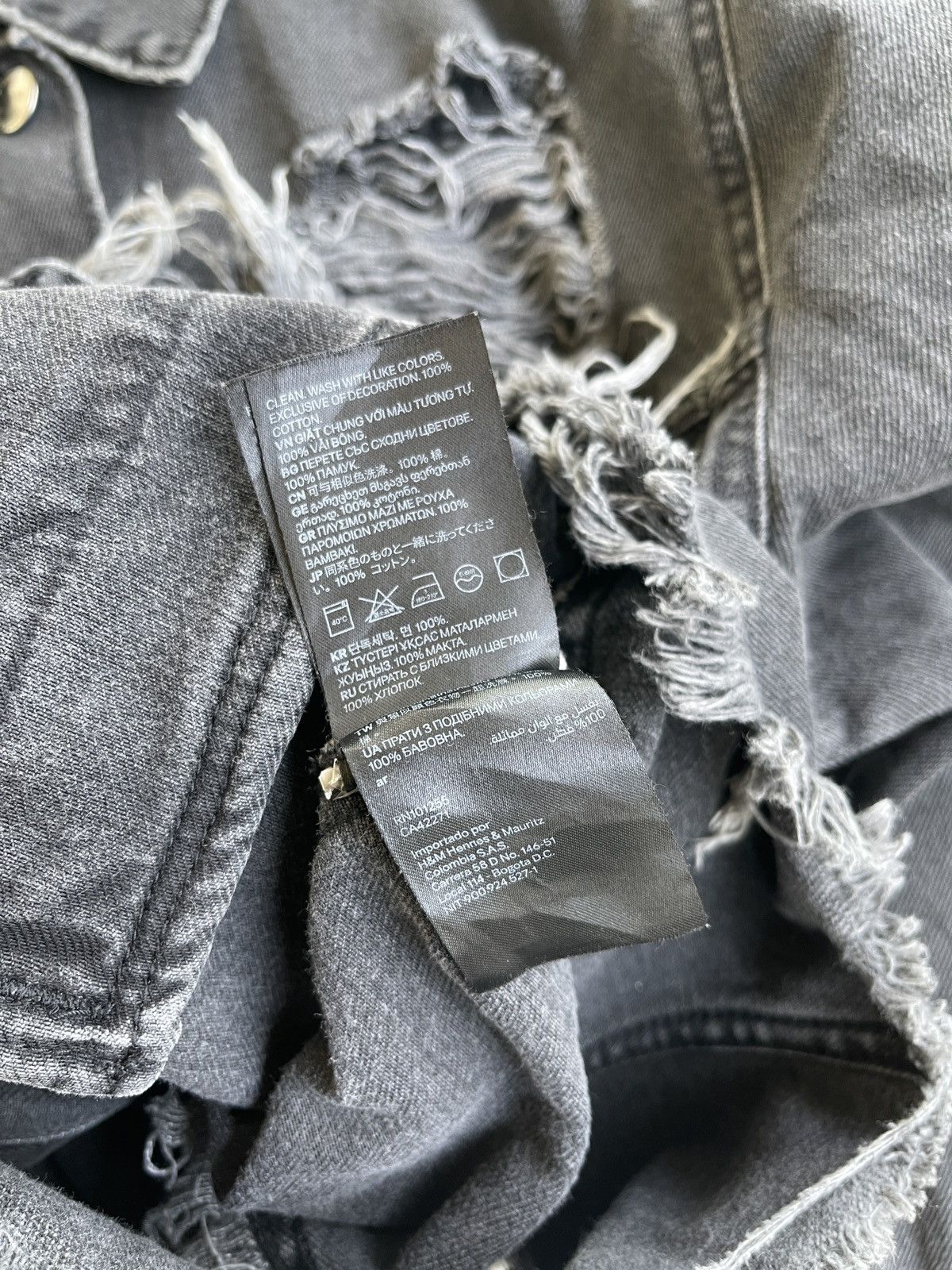 Japanese Brand Distressed Jacket Size US S / EU 44-46 / 1 - 11 Thumbnail
