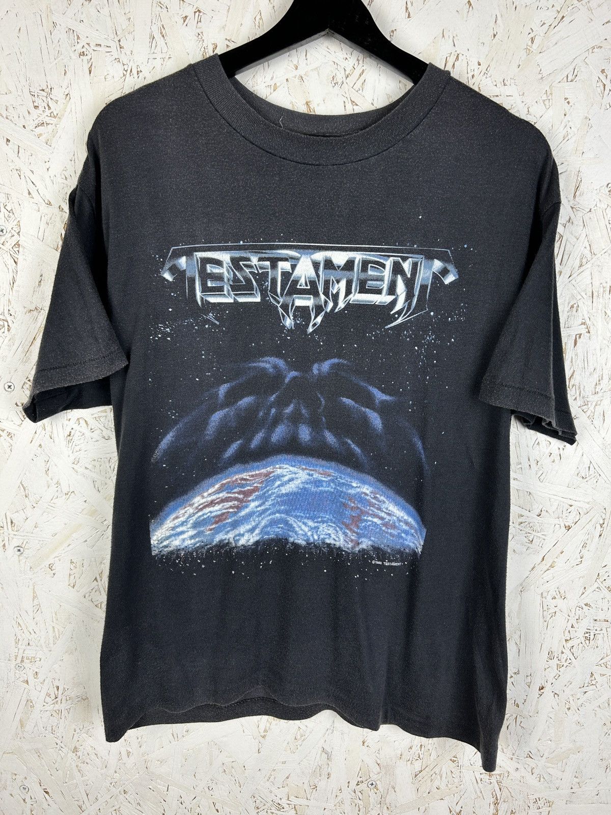 Band Tees 80s Testament 1988 The New Order Thrash Metal T-Shirt ~M Size US M / EU 48-50 / 2 - 1 Thumbnail