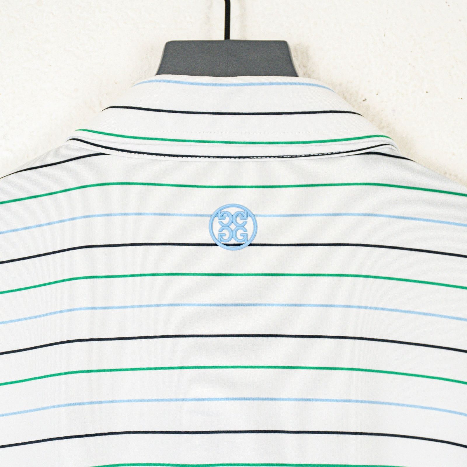 G/FORE G/FORE Golf Tech Polo Shirt White striped Size XL Size US XL / EU 56 / 4 - 6 Thumbnail