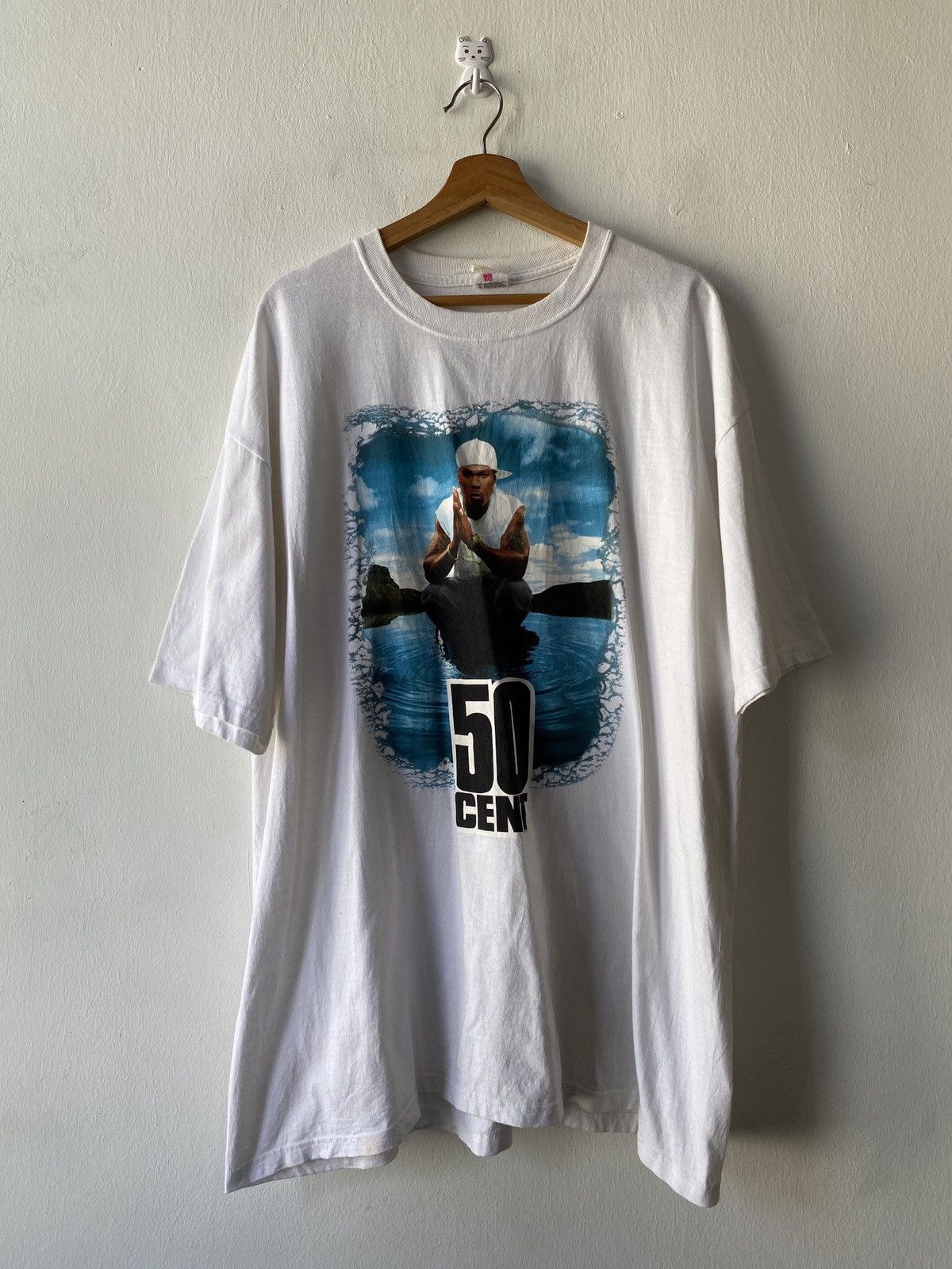 50 Cent × Rap Tees × Vintage Vintage 2005 50 Cent Rapper Tees Size US XL / EU 56 / 4 - 3 Thumbnail