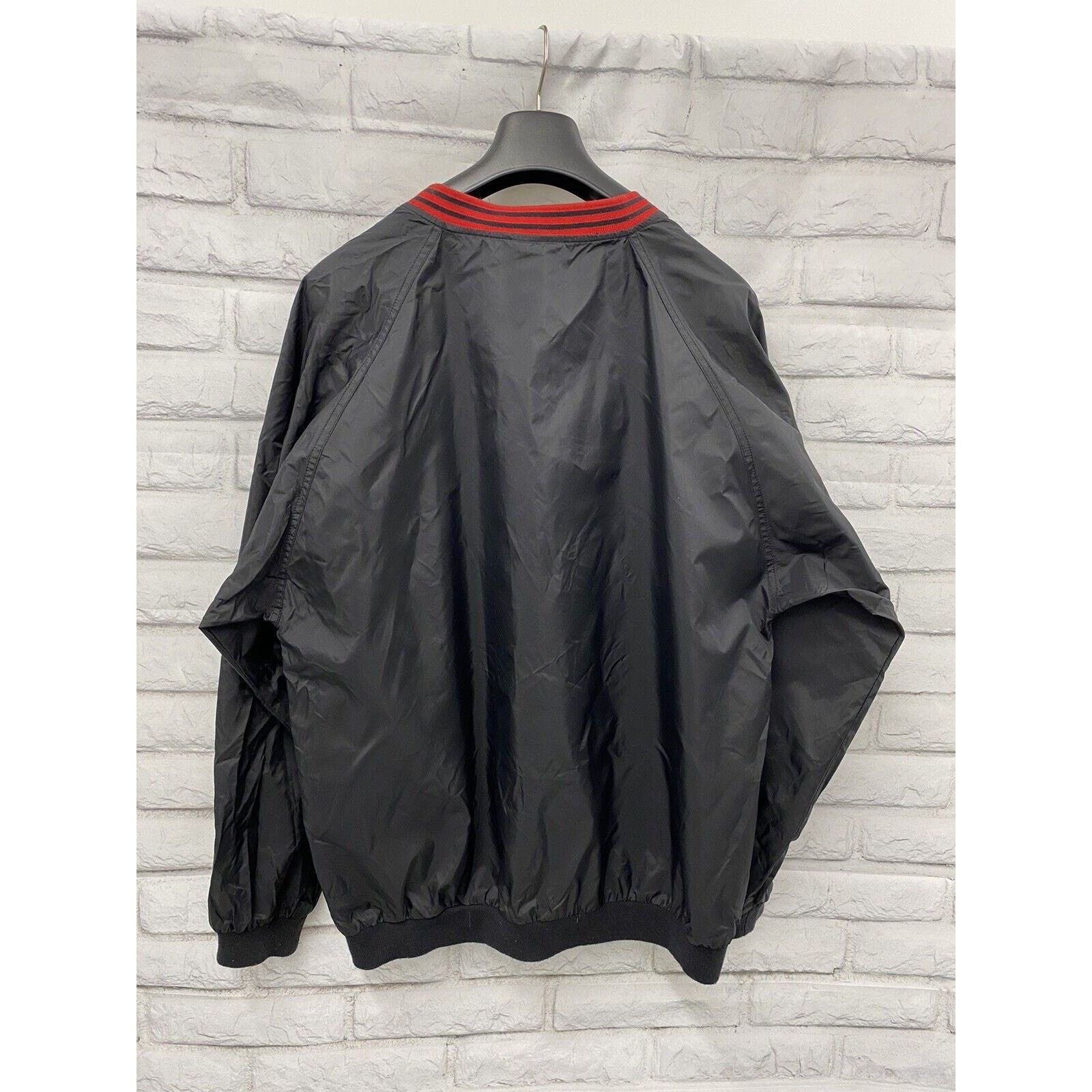 Adidas Vintage 90s Adidas V Neck Nylon Windbreaker Pullover Size L Size US L / EU 52-54 / 3 - 2 Thumbnail