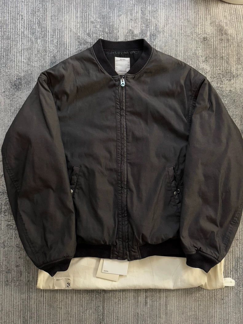 Visvim VISVIM 21AW THORSON II ALT. Clay Dye Nylon Bomber