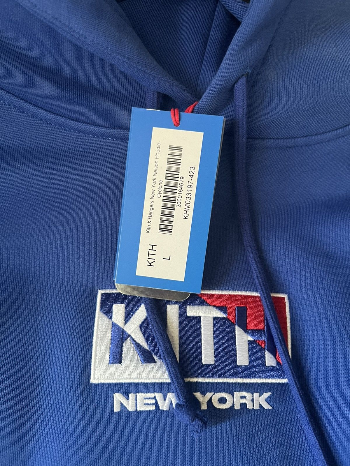 Kith Kith New York Rangers Nelson Hoodie Size US L / EU 52-54 / 3 - 5 Thumbnail