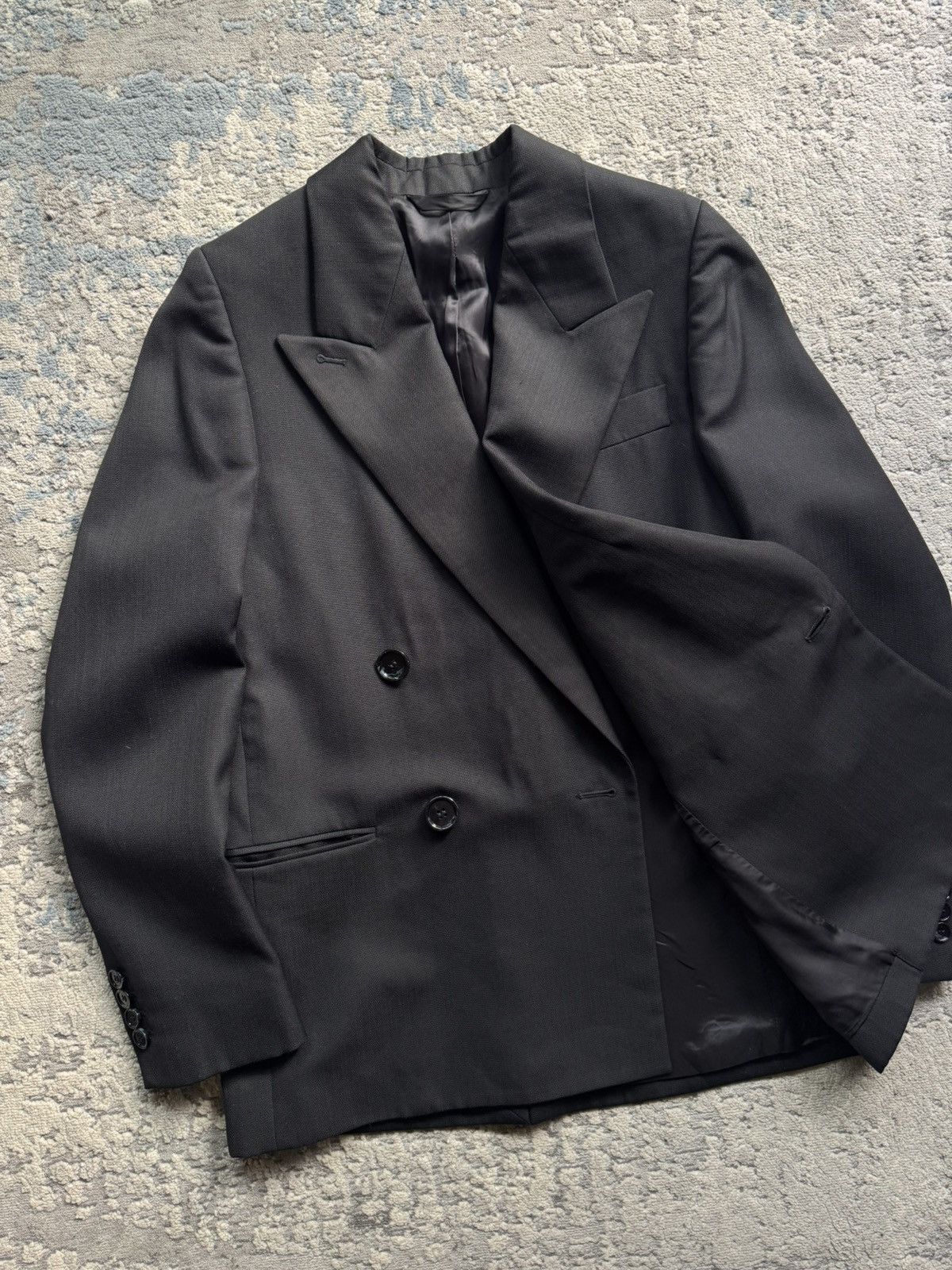 Acne Studios Acne Studios Black Double Breasted Blazer Jacket size 32 Size M / US 6-8 / IT 42-44 - 4 Thumbnail