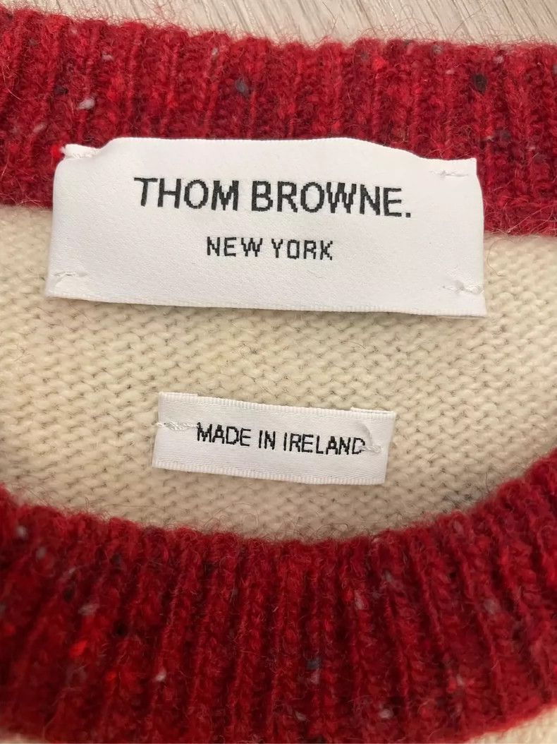 Thom Browne Thom Browne size2 A wool turtleneck sweater Size US M / EU 48-50 / 2 - 2 Thumbnail
