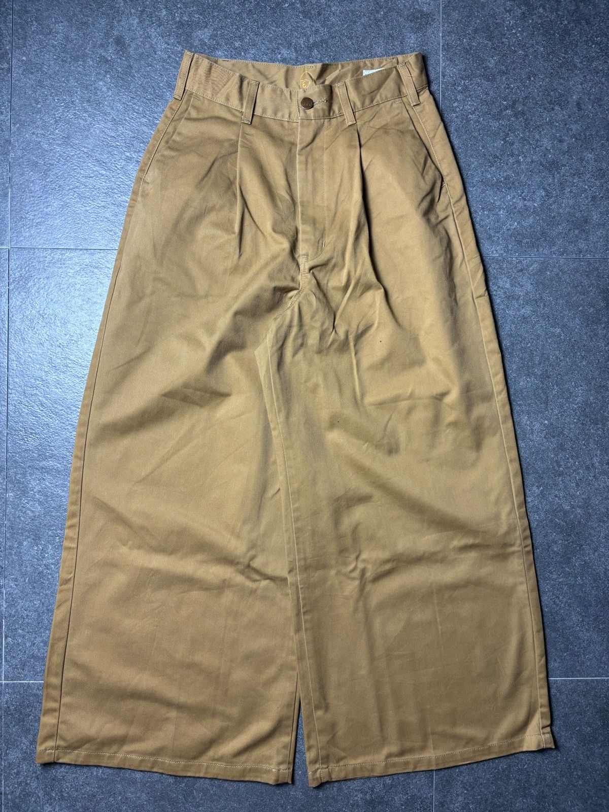 Japanese Brand E Hyphen World Gallery x Lee Super Wide Pants Size US 27 - 2 Thumbnail
